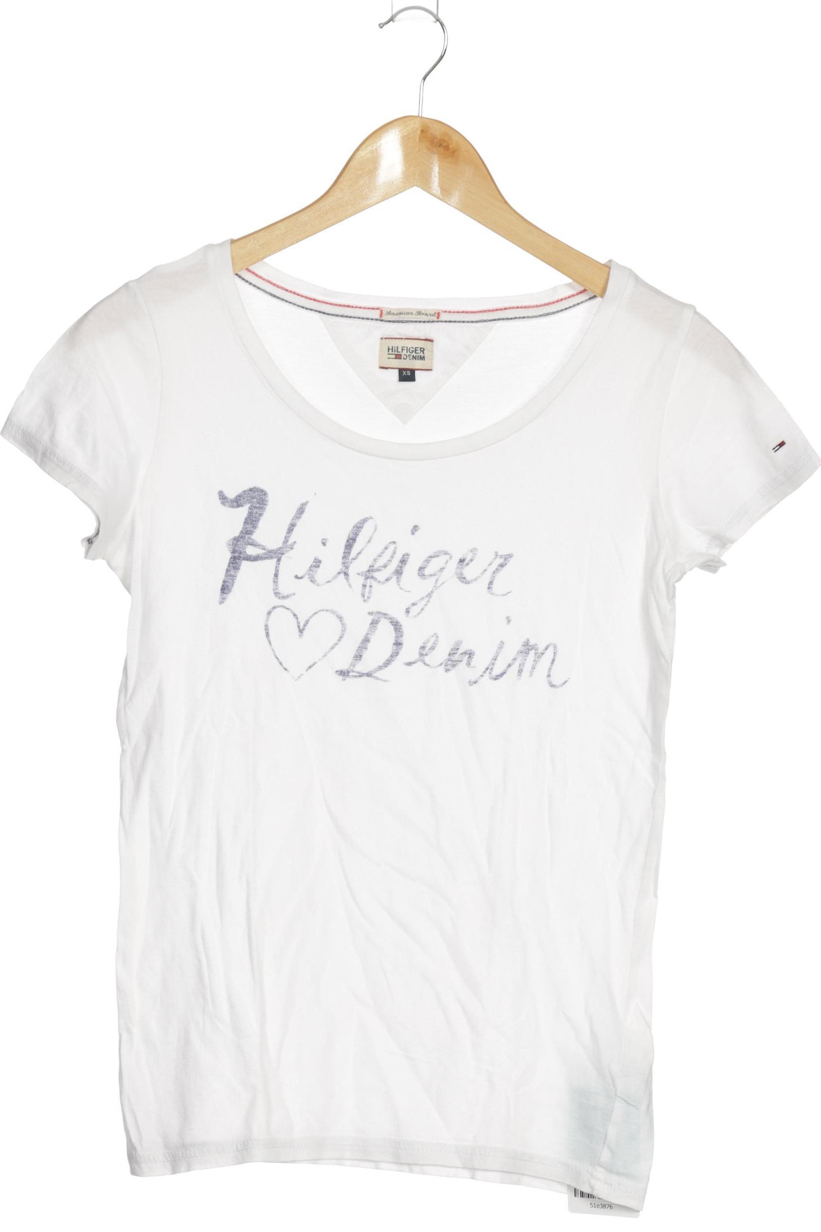 

Hilfiger Denim Damen T-Shirt, weiß, Gr.