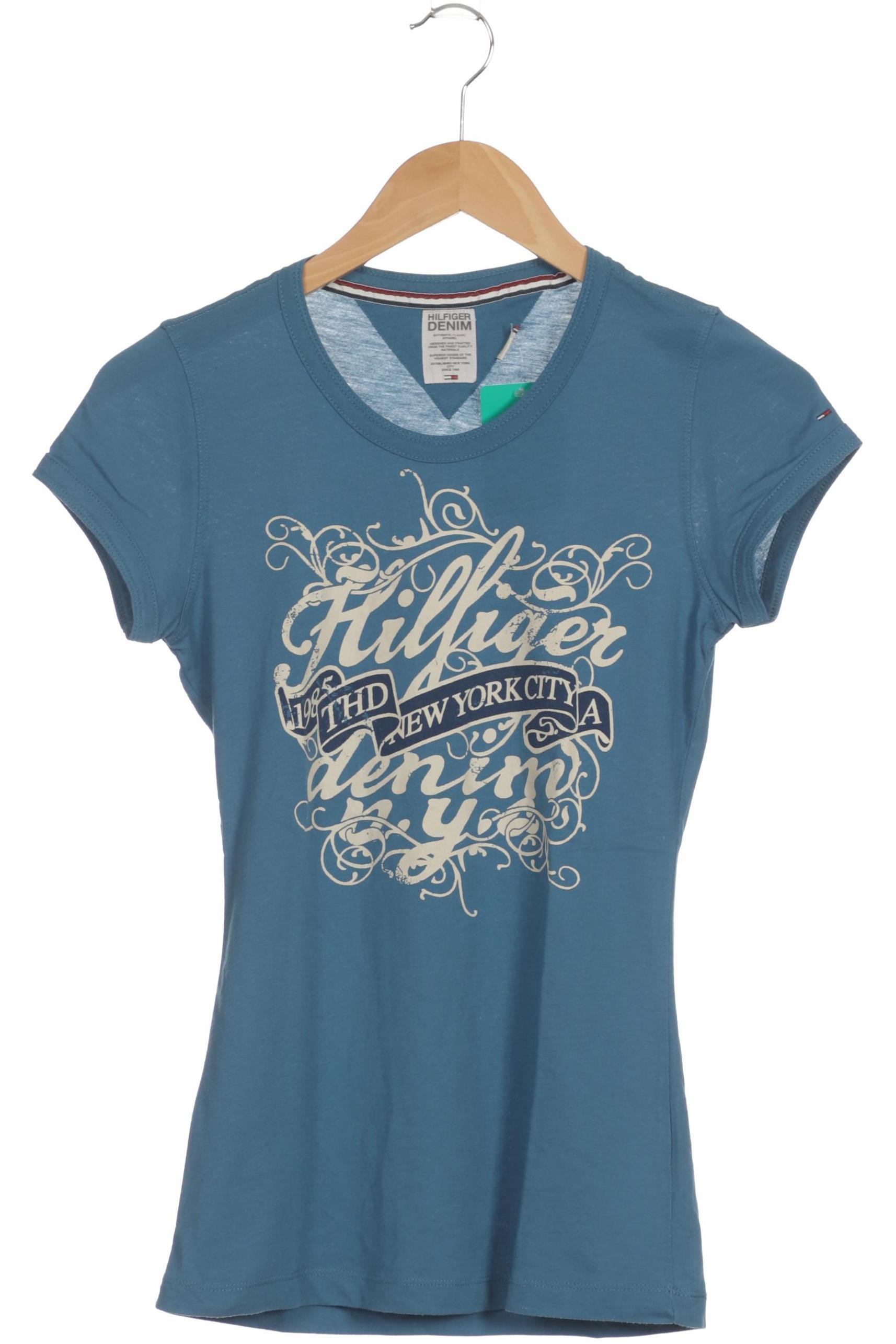 

Hilfiger Denim Damen T-Shirt, blau, Gr.