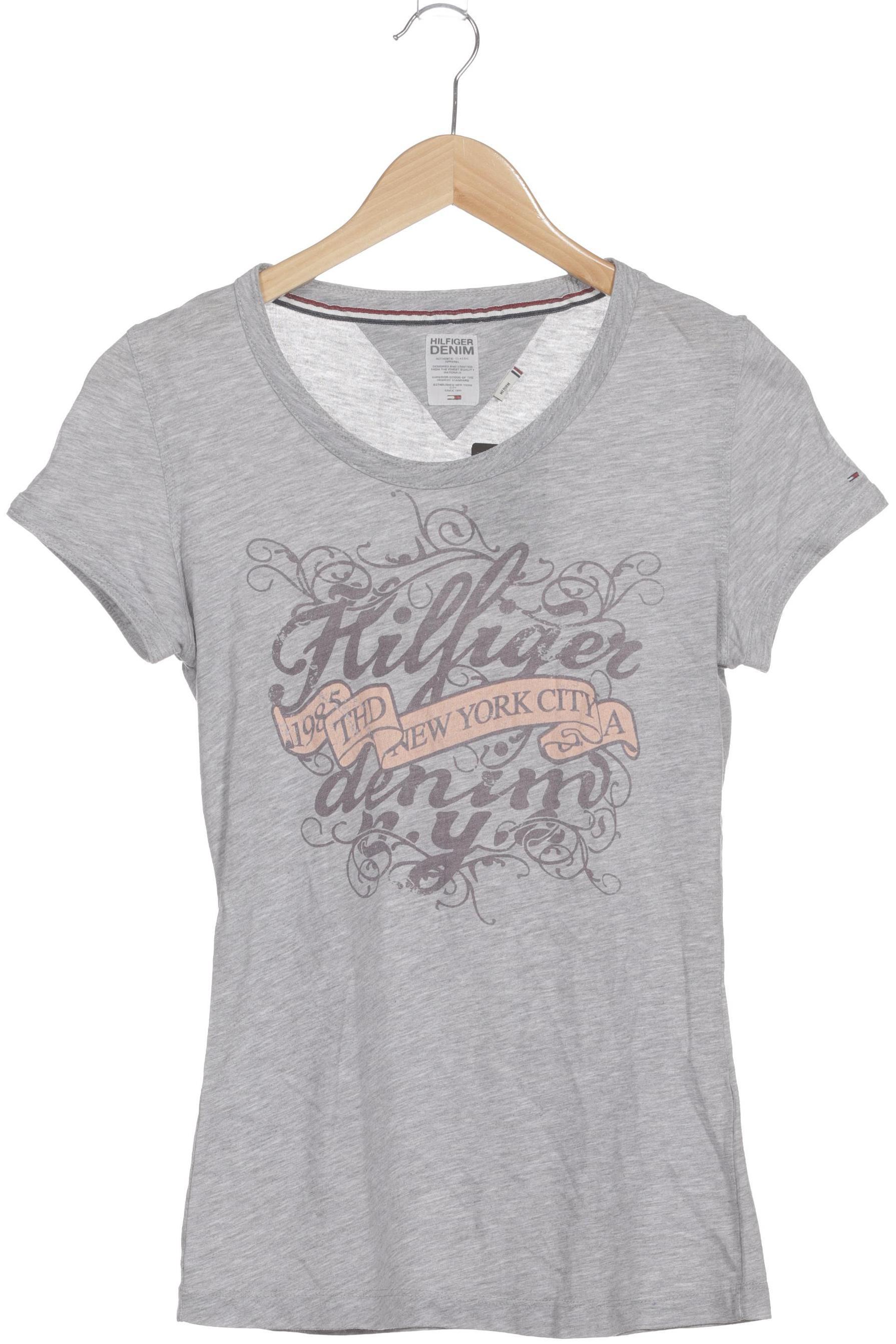 

Hilfiger Denim Damen T-Shirt, grau, Gr.