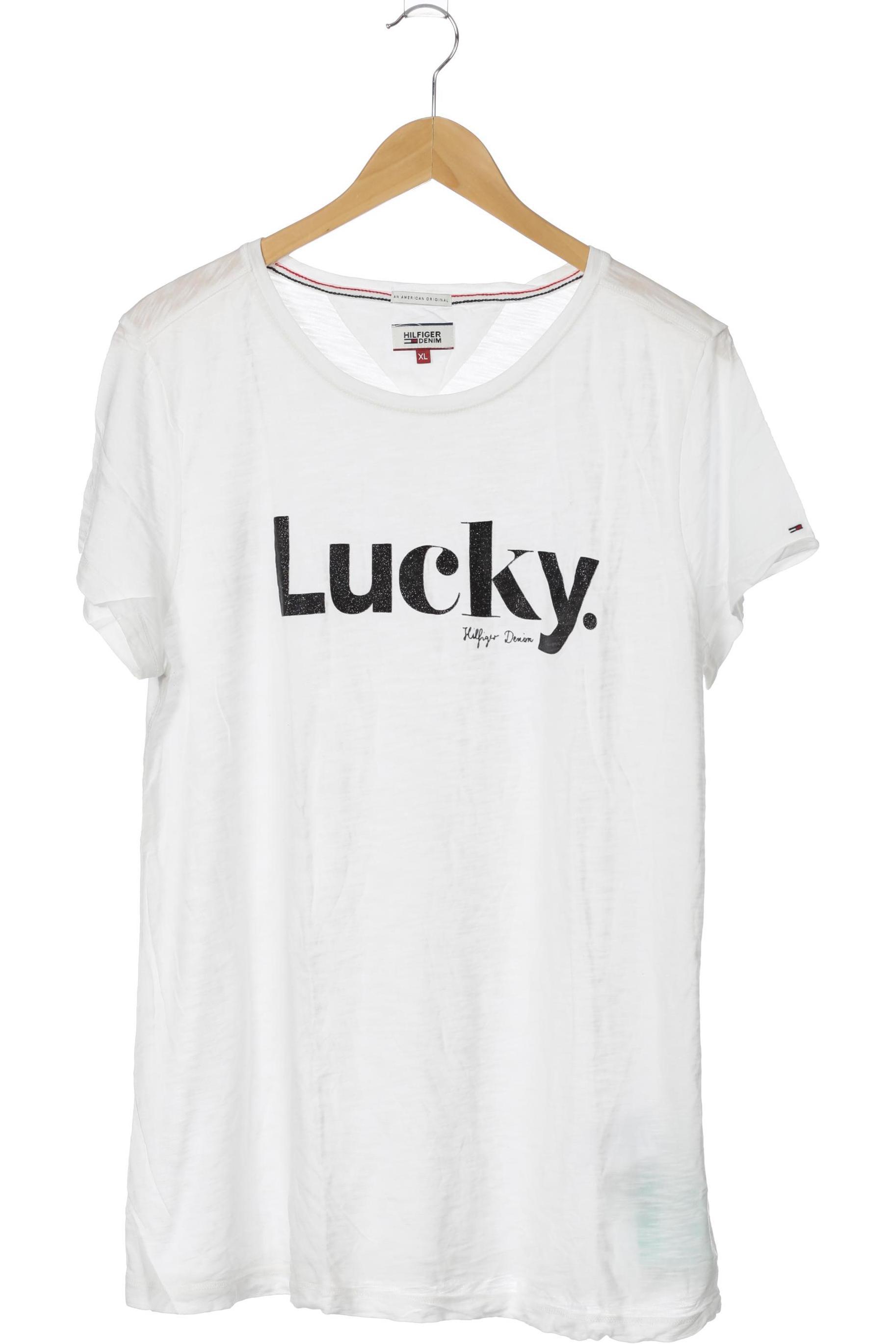 

Hilfiger Denim Damen T-Shirt, weiß, Gr.
