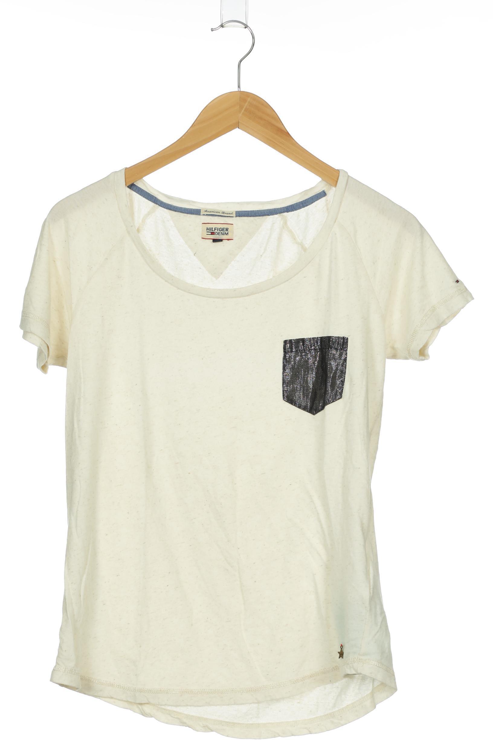

Hilfiger Denim Damen T-Shirt, beige, Gr.