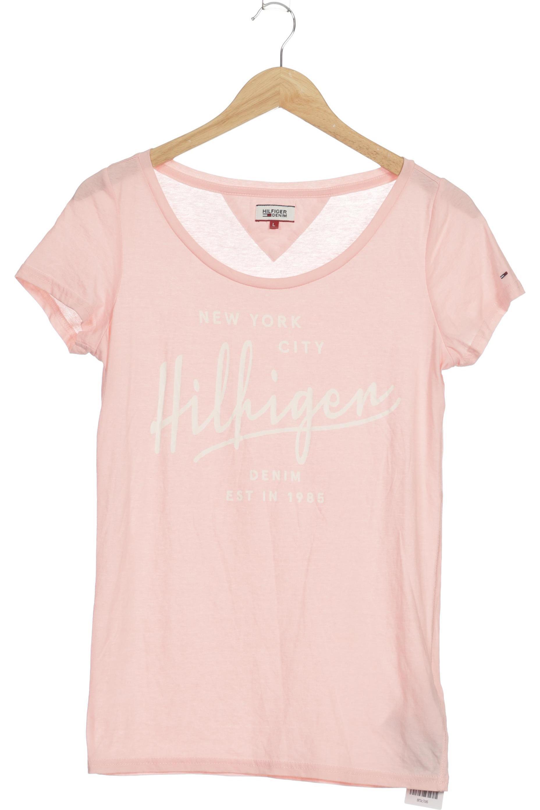 

Hilfiger Denim Damen T-Shirt, pink, Gr.