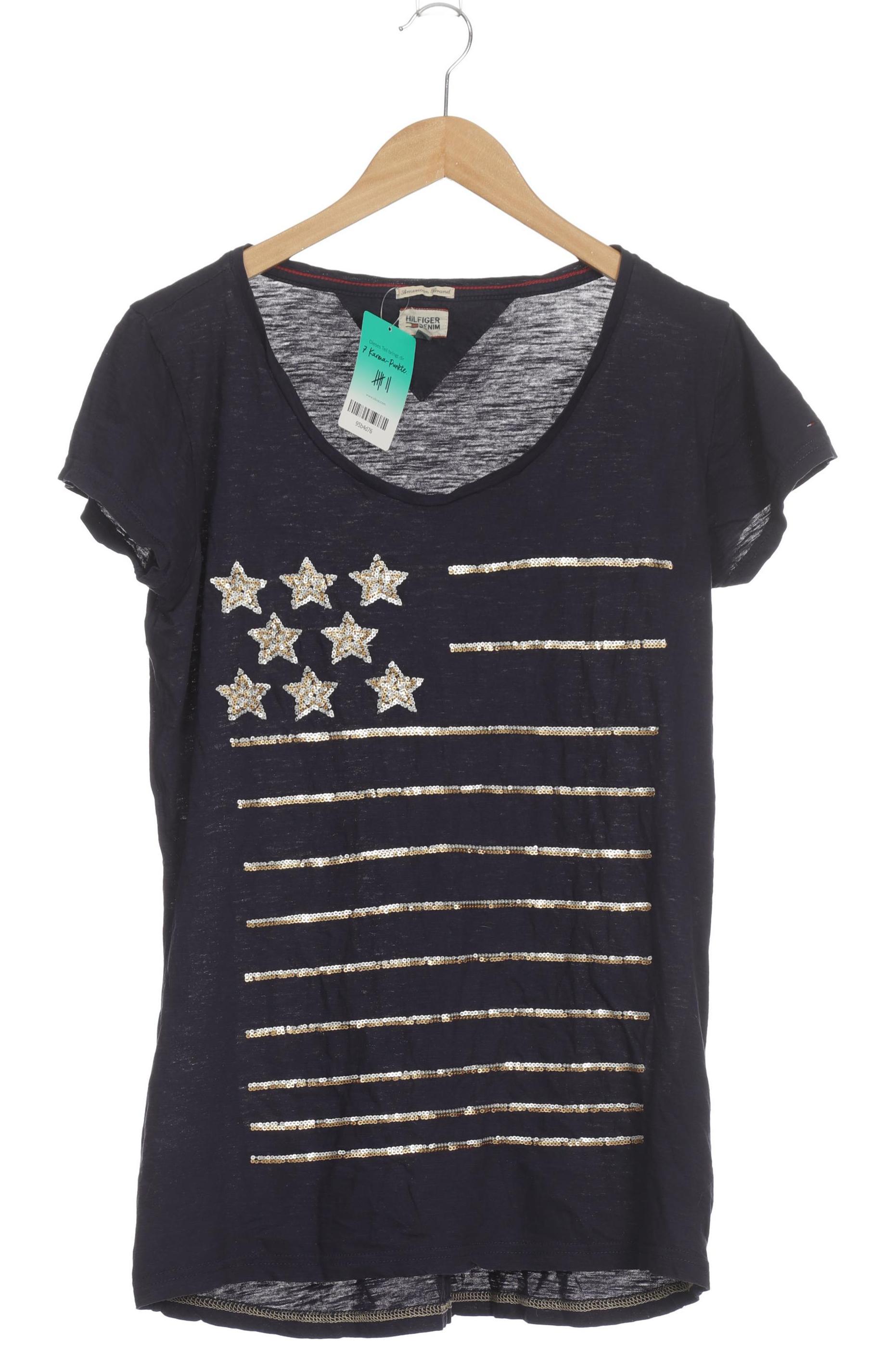 

Hilfiger Denim Damen T-Shirt, blau, Gr.