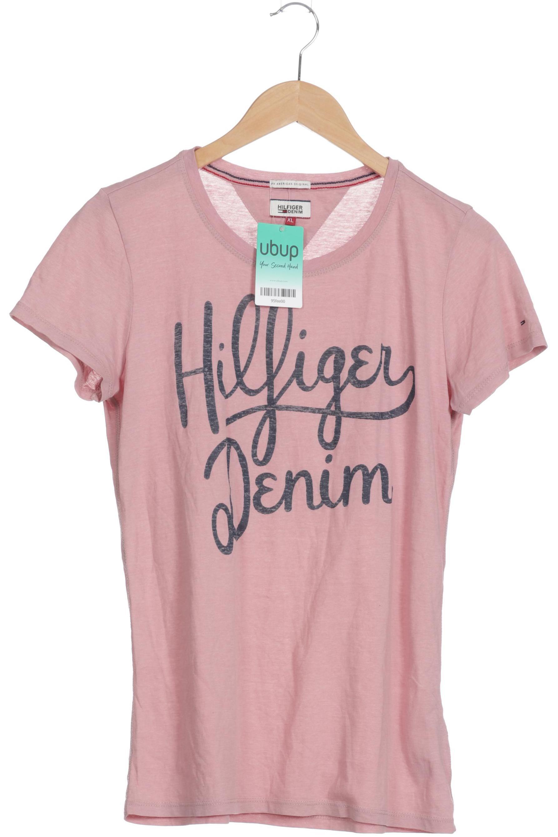 

Hilfiger Denim Damen T-Shirt, pink, Gr.
