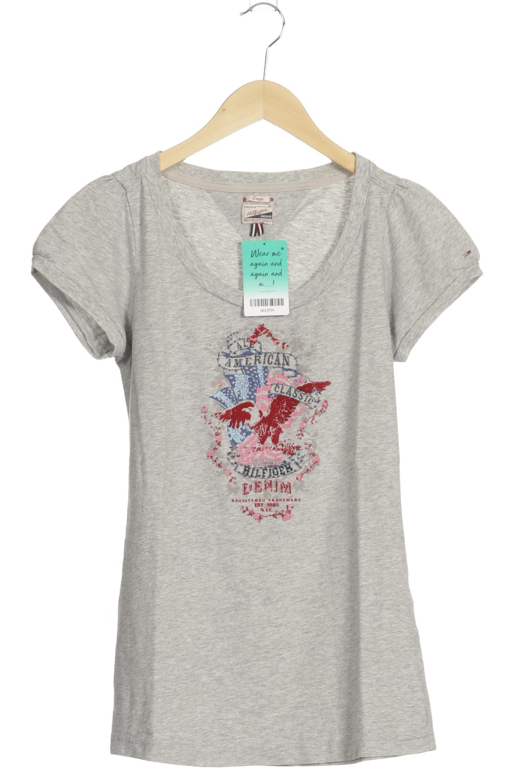 

Hilfiger Denim Damen T-Shirt, grau, Gr.