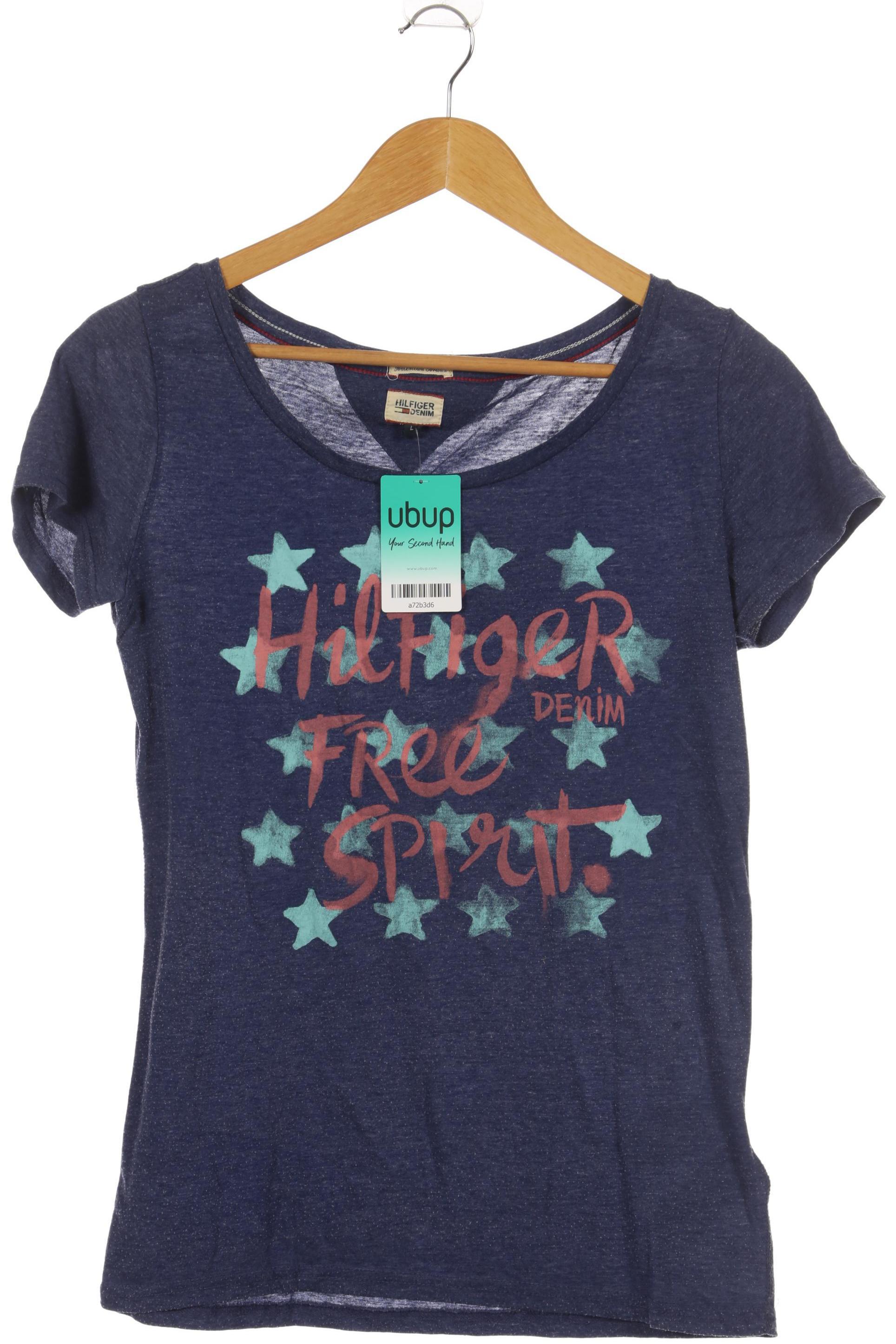 

Hilfiger Denim Damen T-Shirt, blau, Gr.