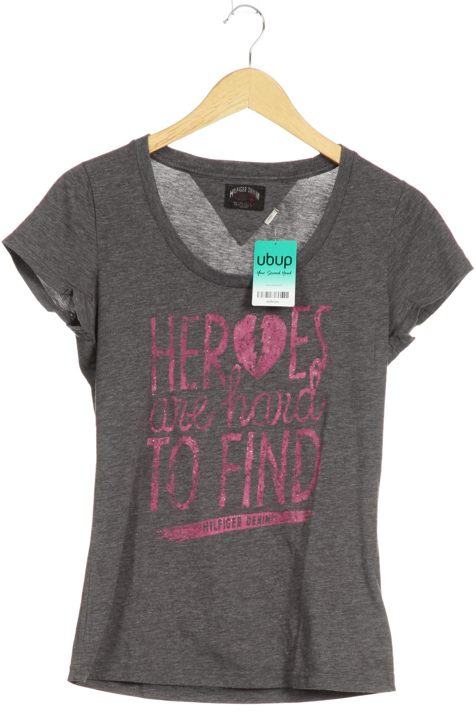 

Hilfiger Denim Damen T-Shirt, grau, Gr.