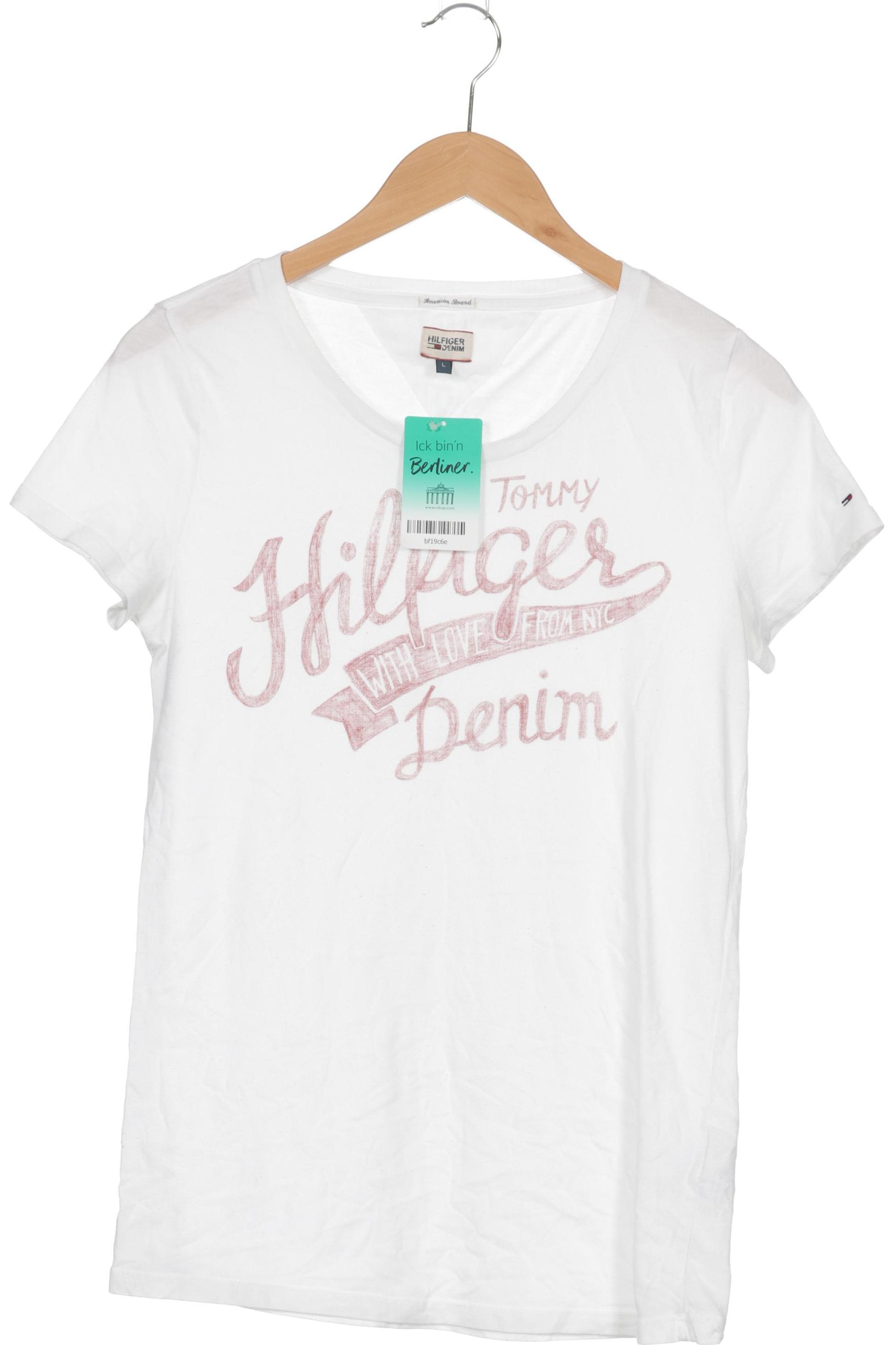 

Hilfiger Denim Damen T-Shirt, weiß, Gr.
