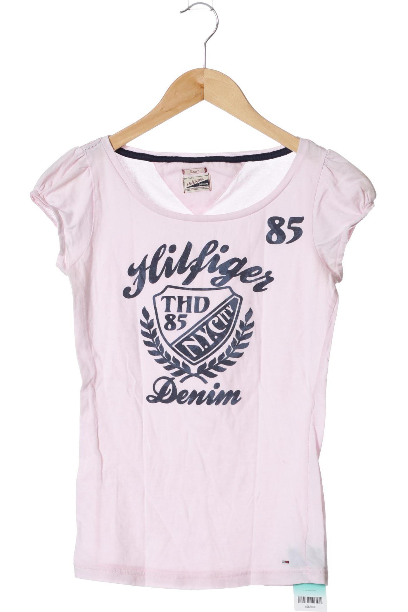 

Hilfiger Denim Damen T-Shirt, pink, Gr.