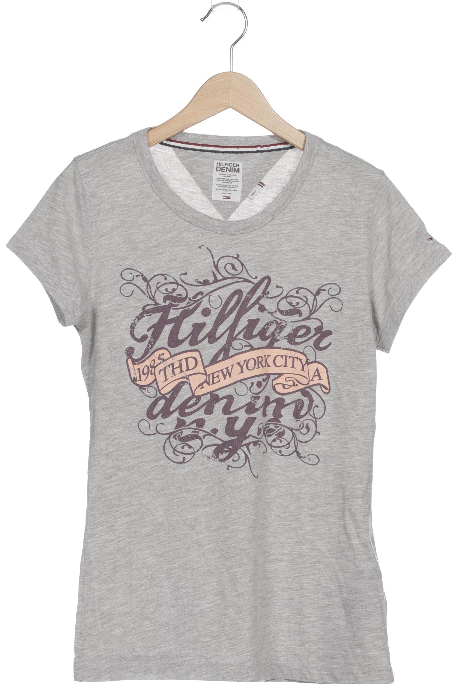 

Hilfiger Denim Damen T-Shirt, grau, Gr.