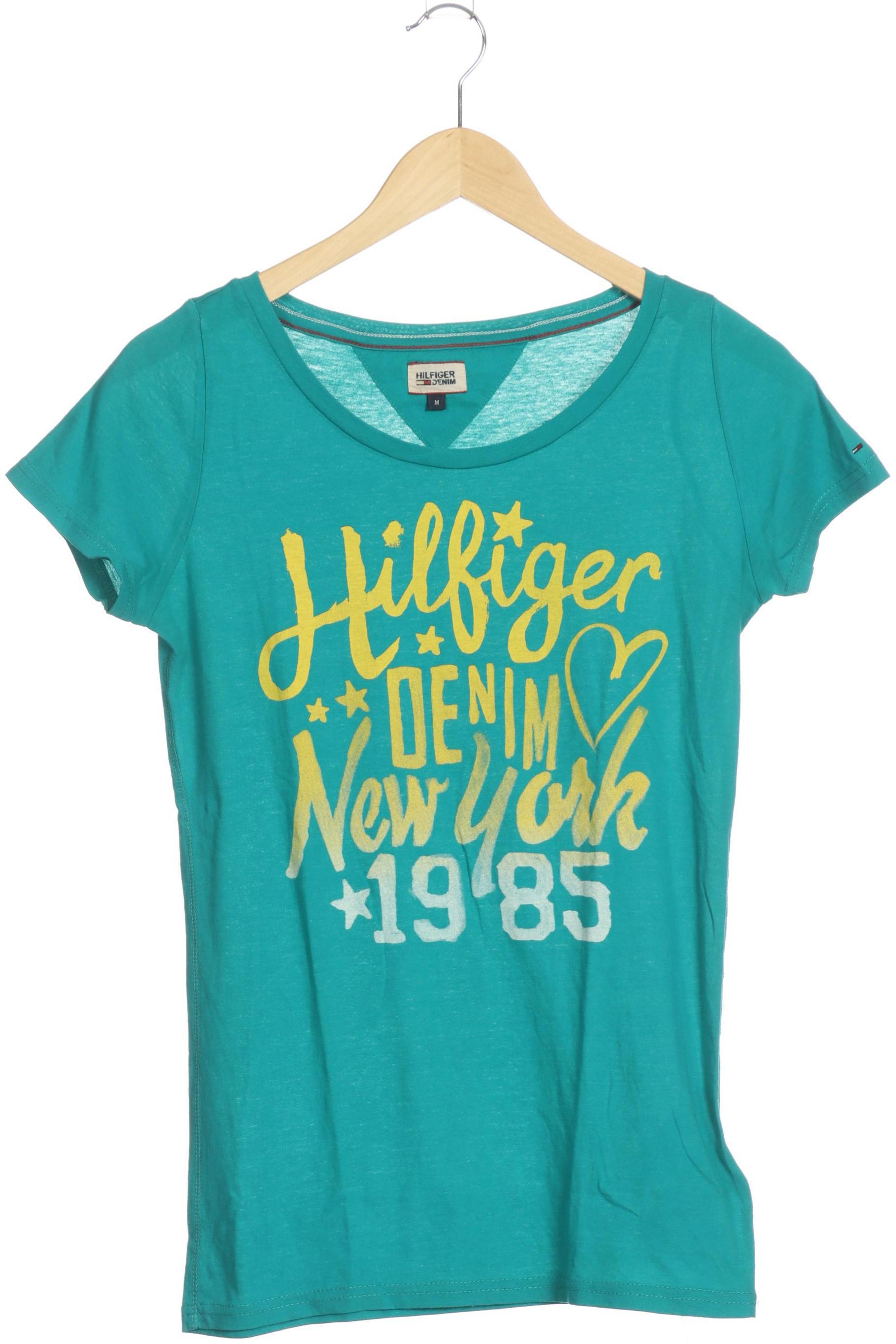 

Hilfiger Denim Damen T-Shirt, türkis, Gr.
