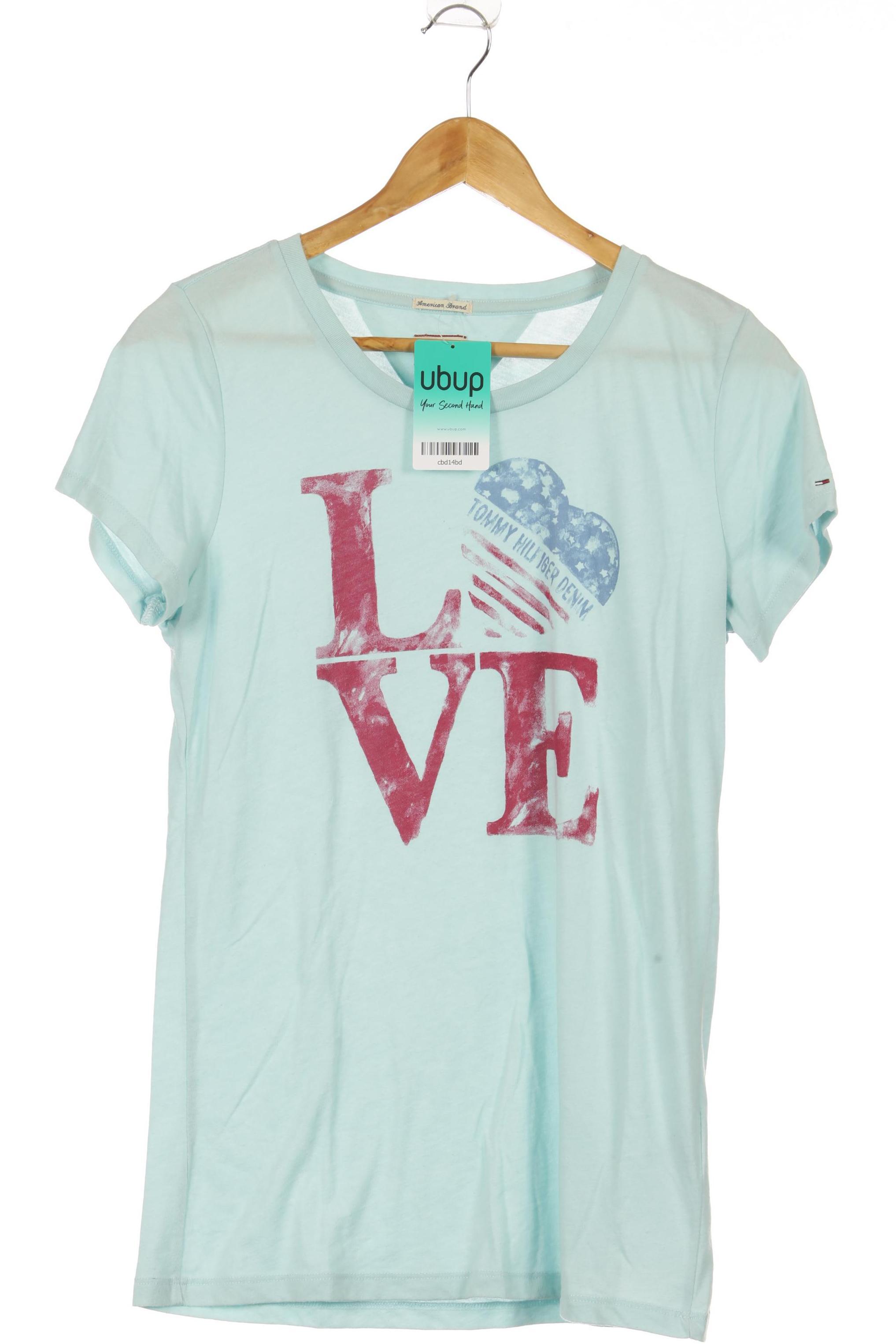 

Hilfiger Denim Damen T-Shirt, türkis, Gr.