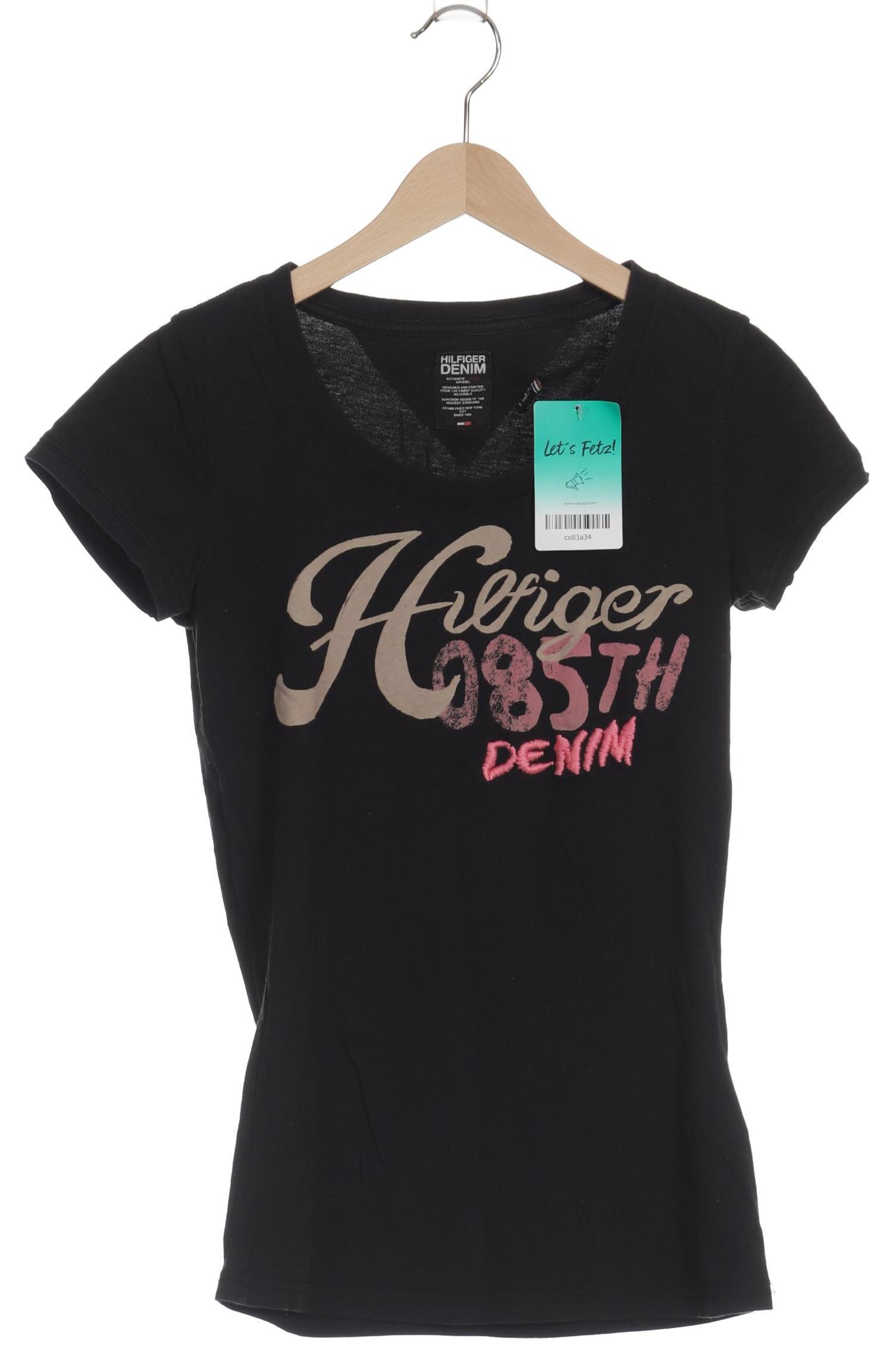 

Hilfiger Denim Damen T-Shirt, schwarz, Gr.