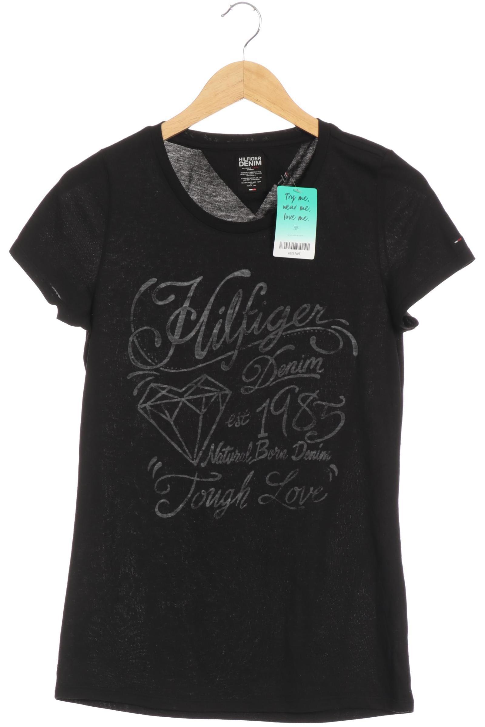 

Hilfiger Denim Damen T-Shirt, schwarz, Gr.