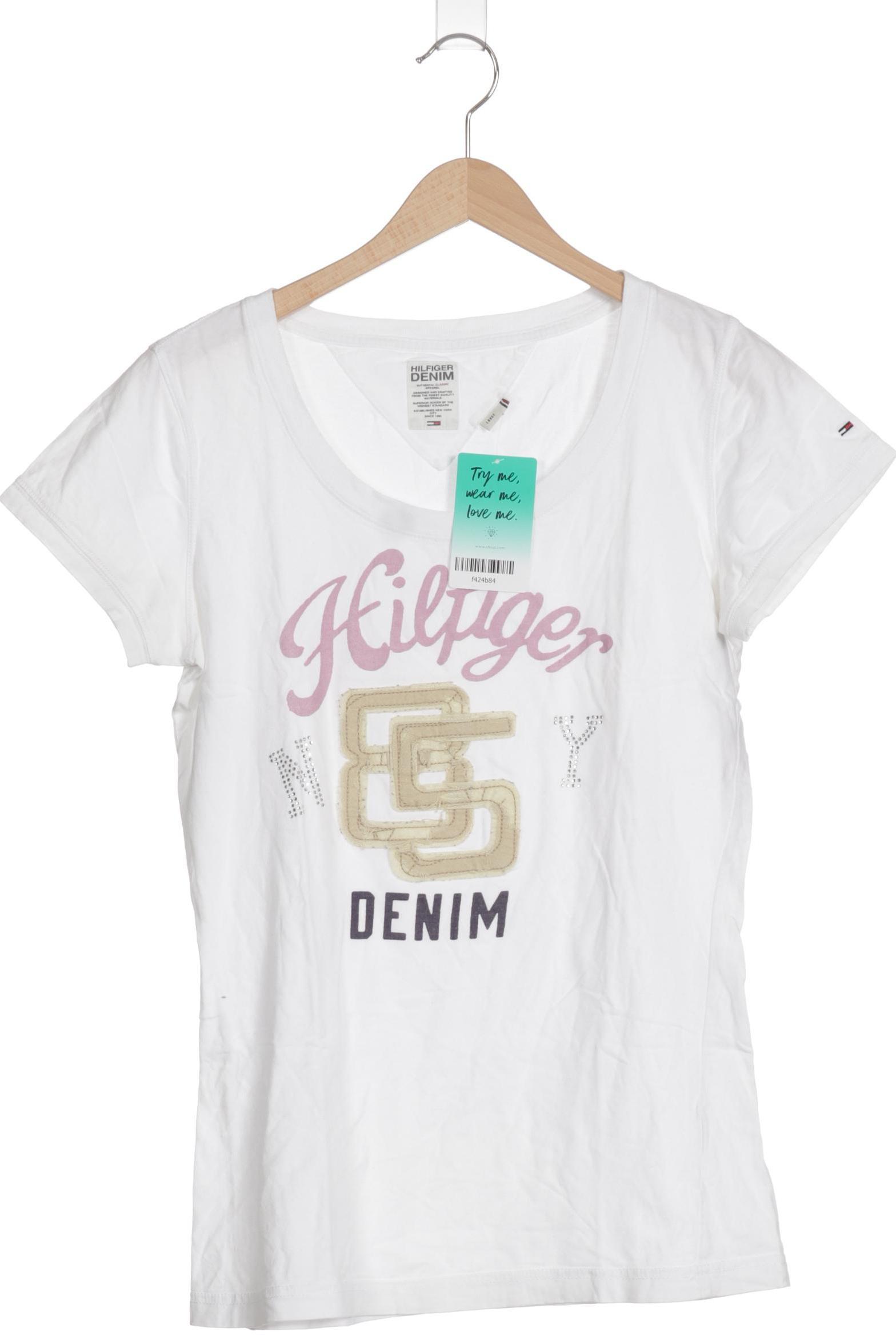 

Hilfiger Denim Damen T-Shirt, weiß, Gr.