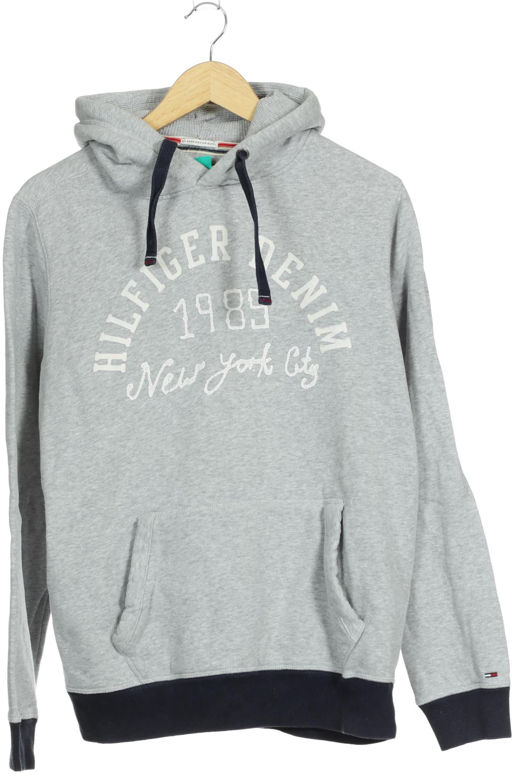 

Hilfiger Denim Herren Kapuzenpullover, grau, Gr.