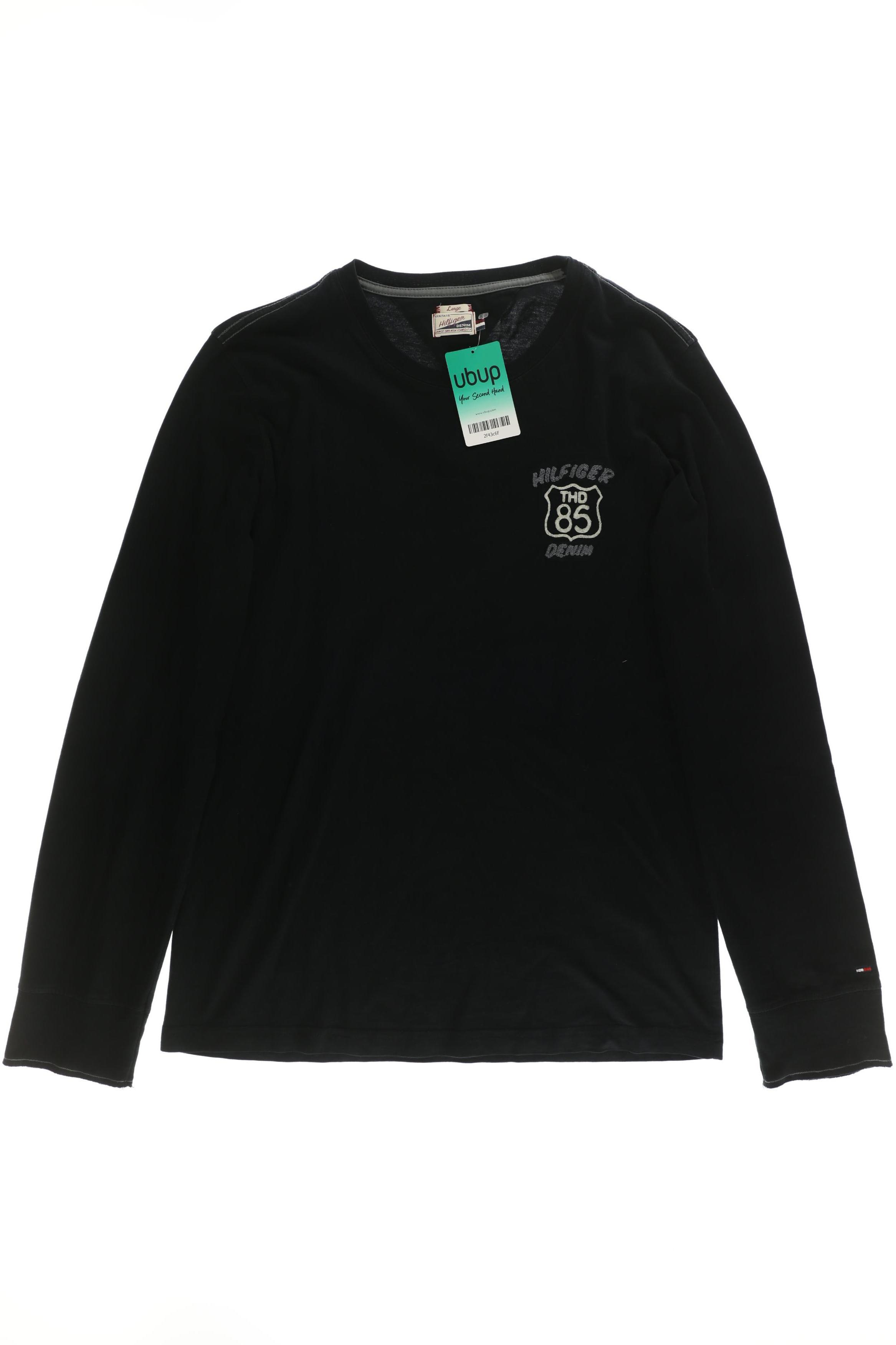

Hilfiger Denim Herren Langarmshirt, schwarz, Gr.