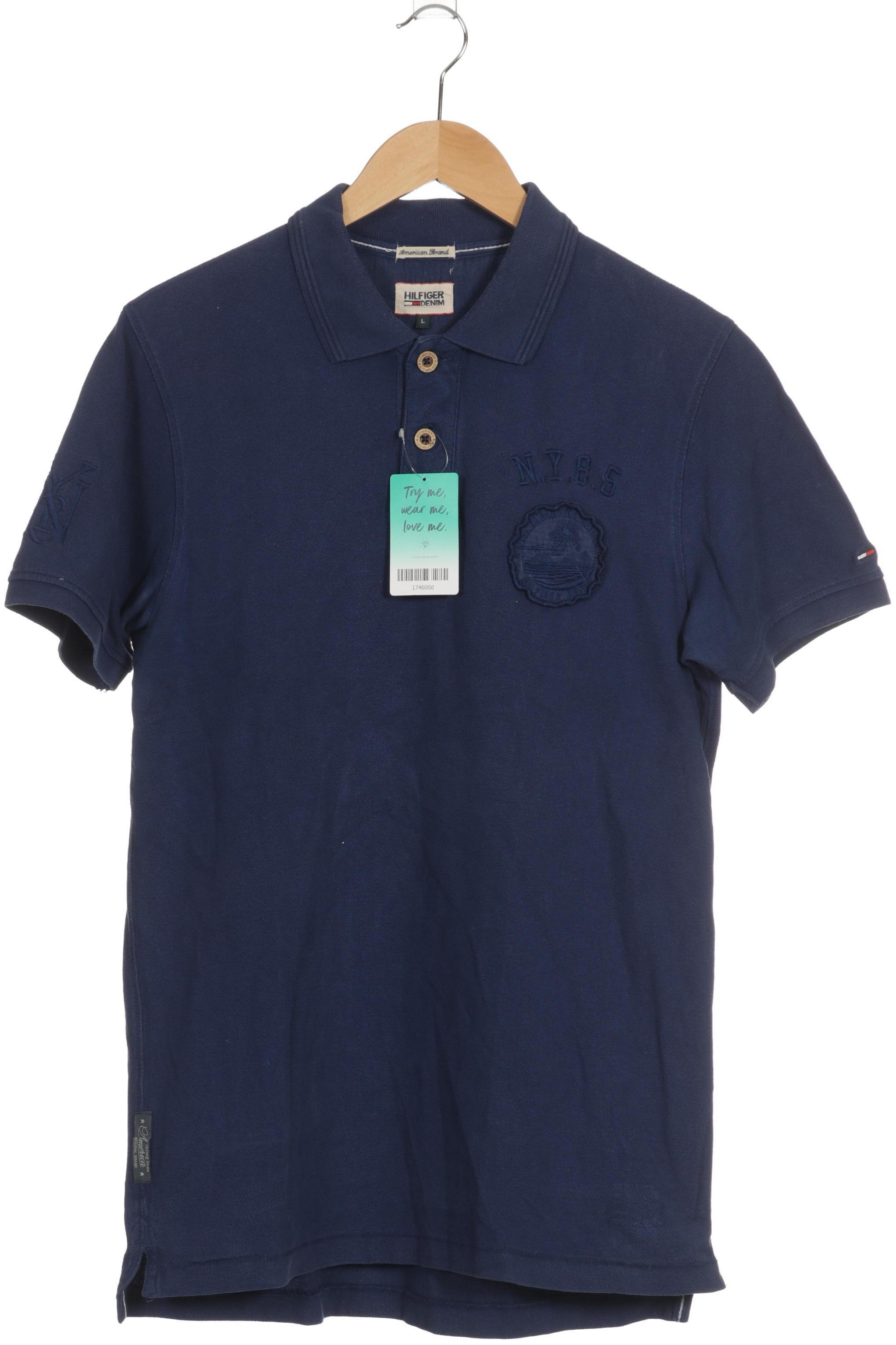 

Hilfiger Denim Herren Poloshirt, blau, Gr.