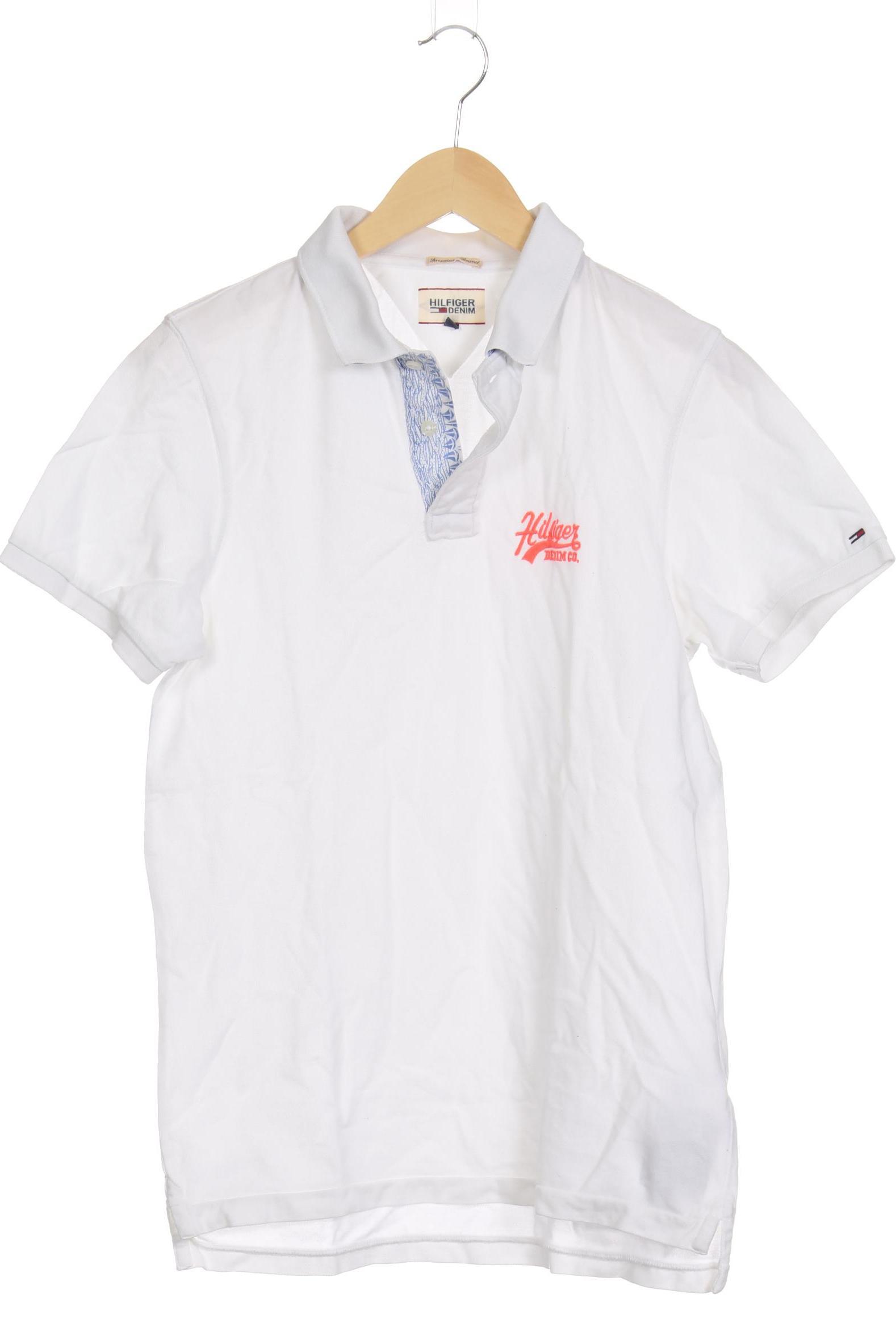 

Hilfiger Denim Herren Poloshirt, weiß, Gr.