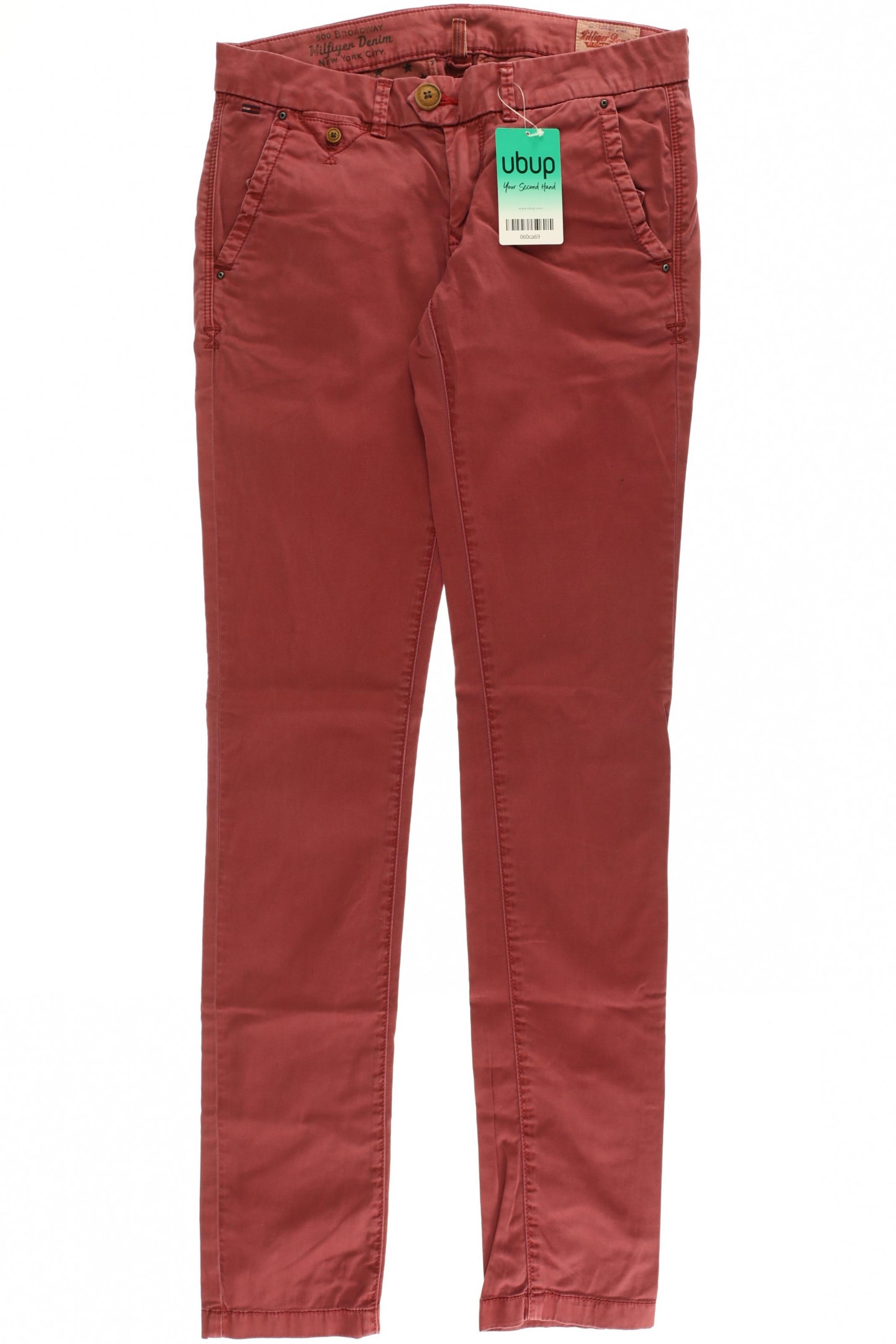 

Hilfiger Denim Herren Stoffhose, rot, Gr. 26