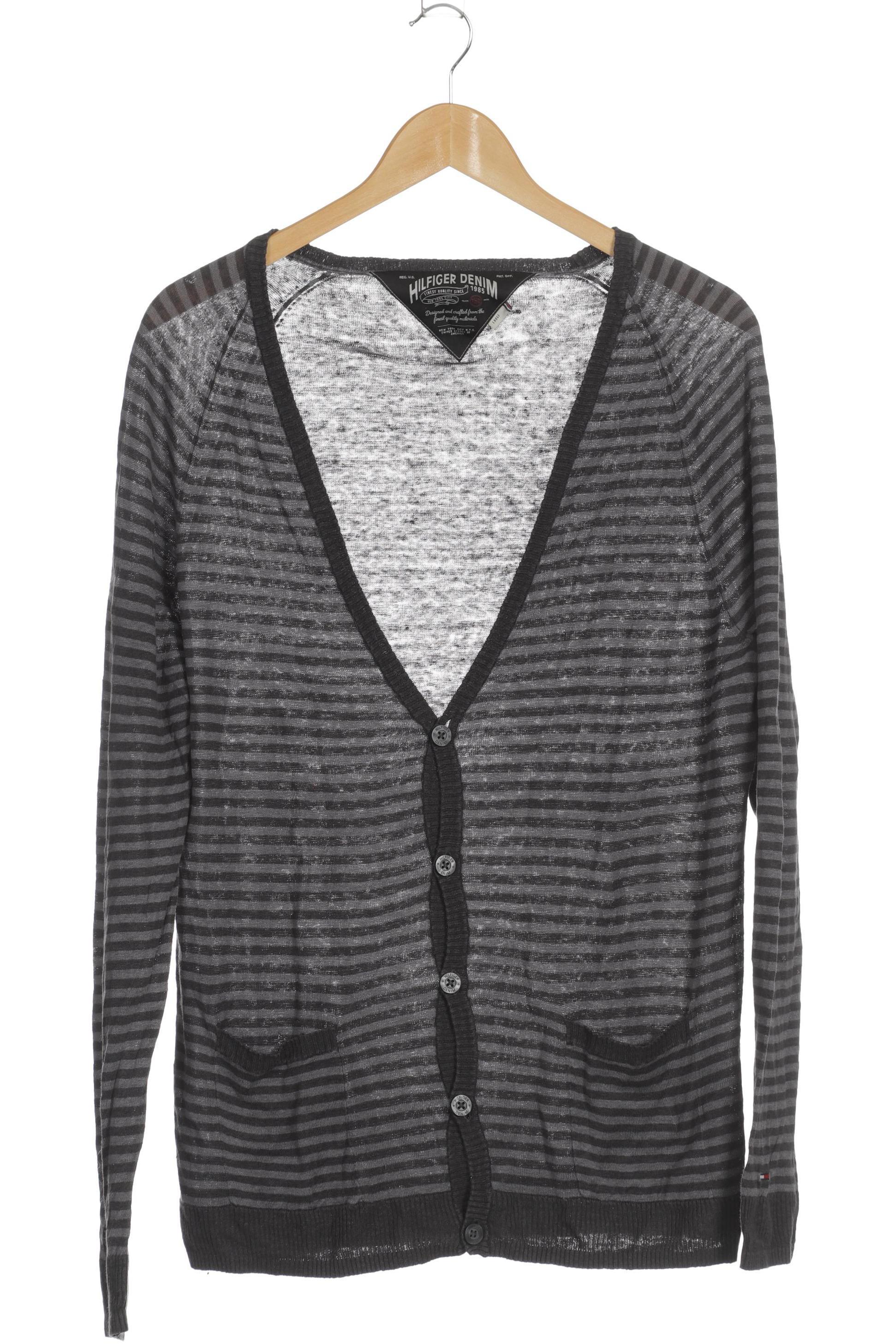 

Hilfiger Denim Herren Strickjacke, grau, Gr.