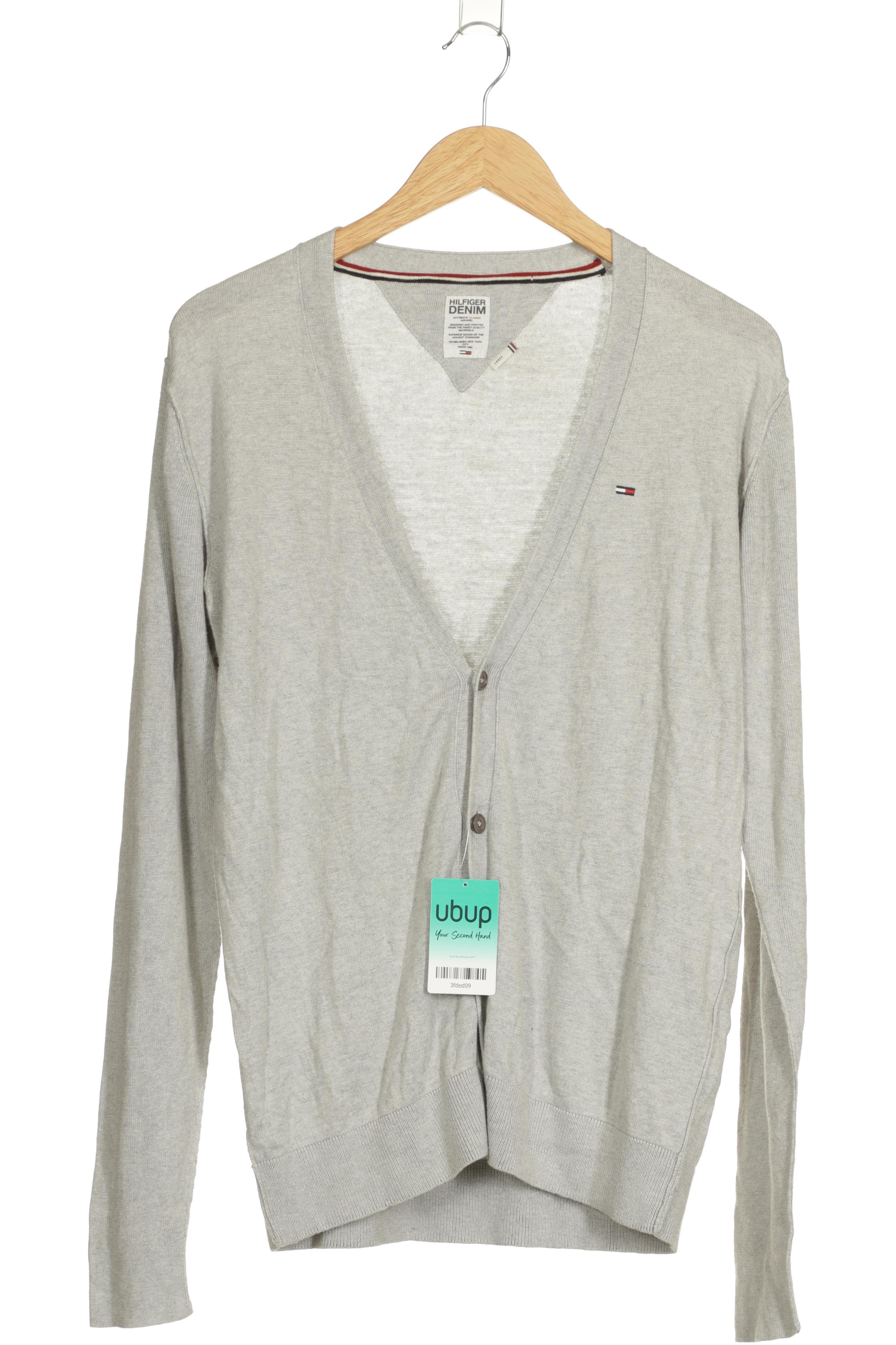 

Hilfiger Denim Herren Strickjacke, grau, Gr.