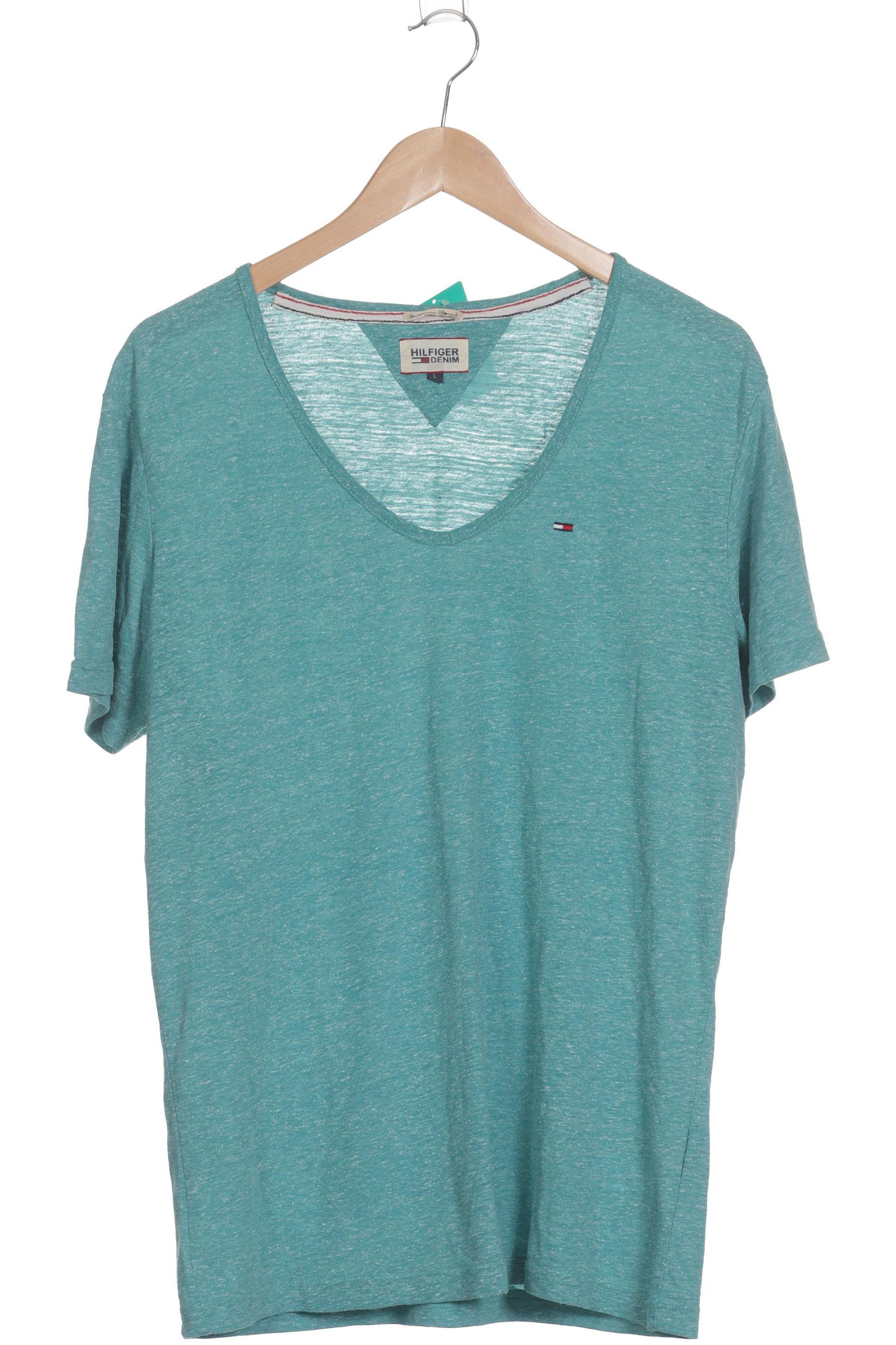 

Hilfiger Denim Herren T-Shirt, türkis, Gr.