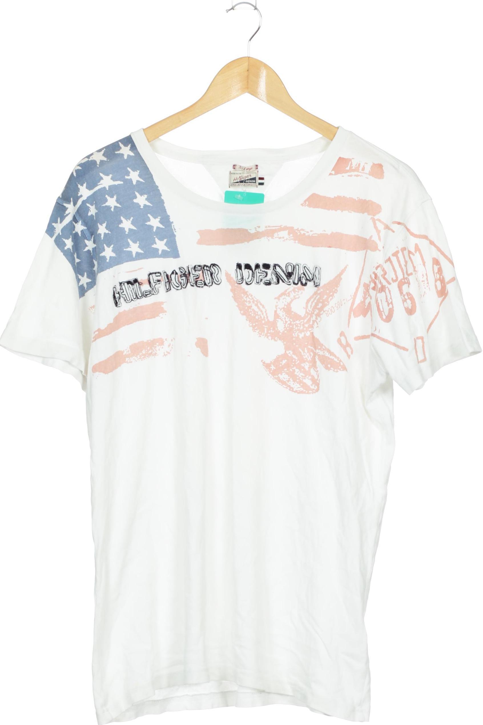 

Hilfiger Denim Herren T-Shirt, weiß, Gr.