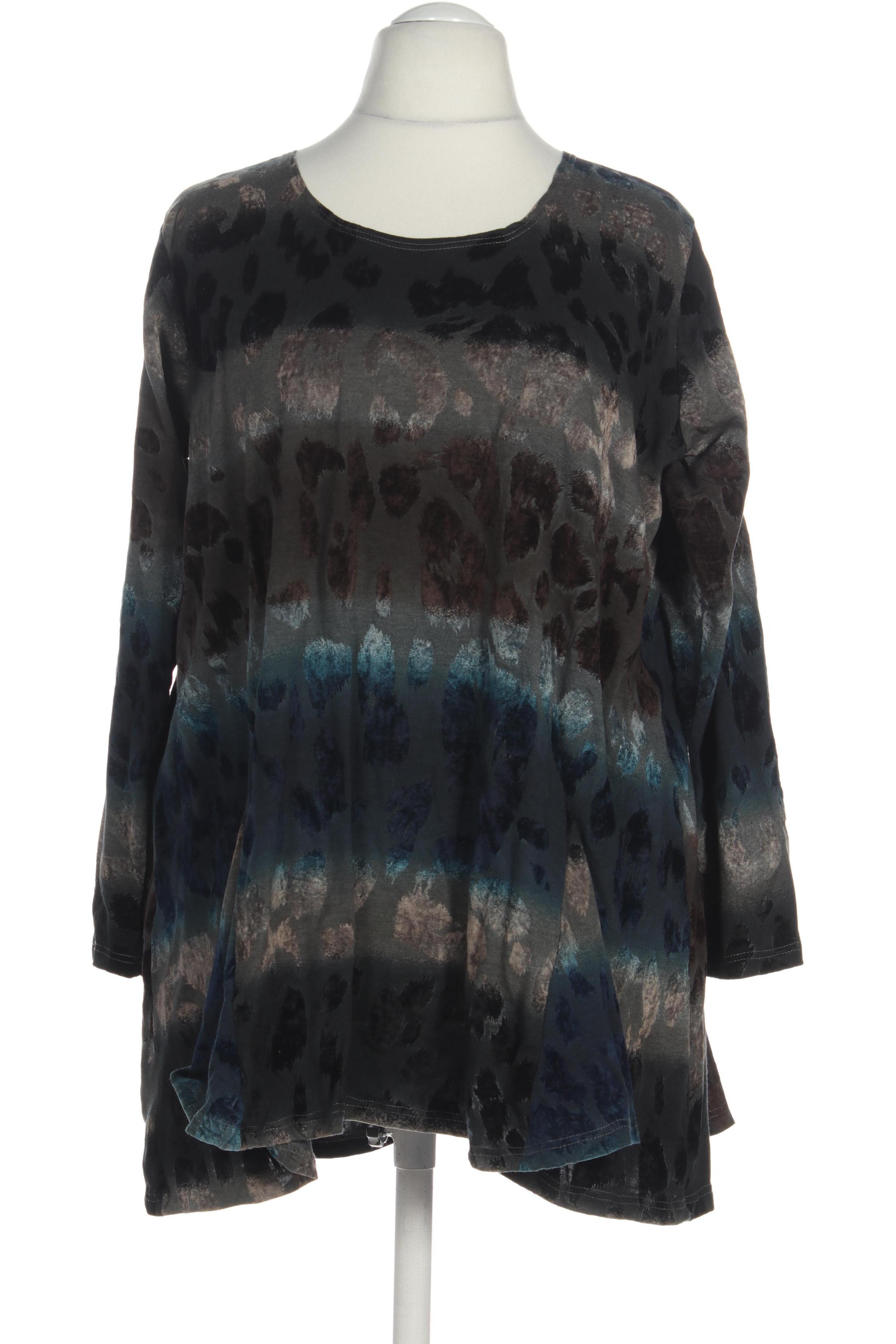 

Hopsack Damen Bluse, grau, Gr.