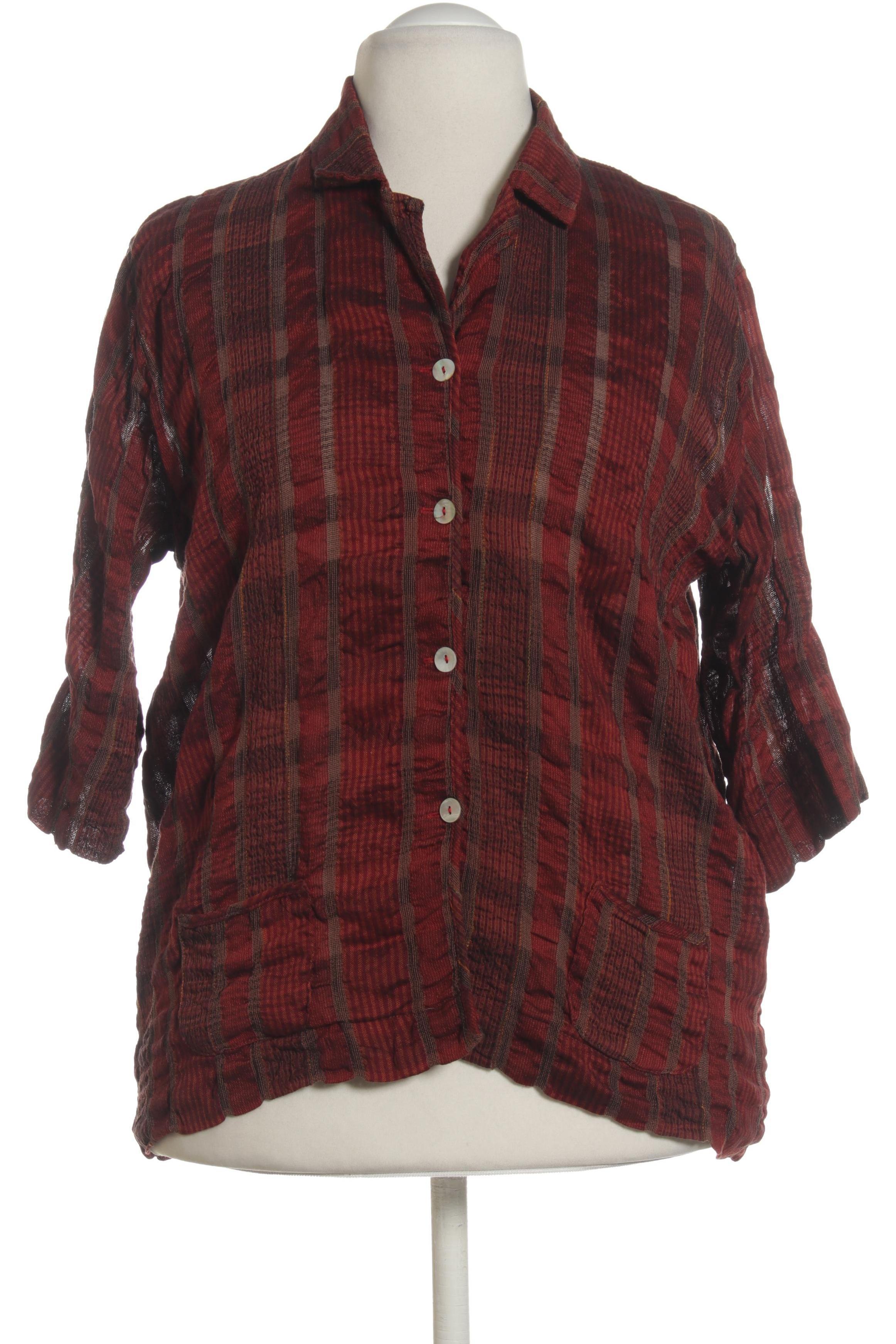 

Hopsack Damen Bluse, rot, Gr.