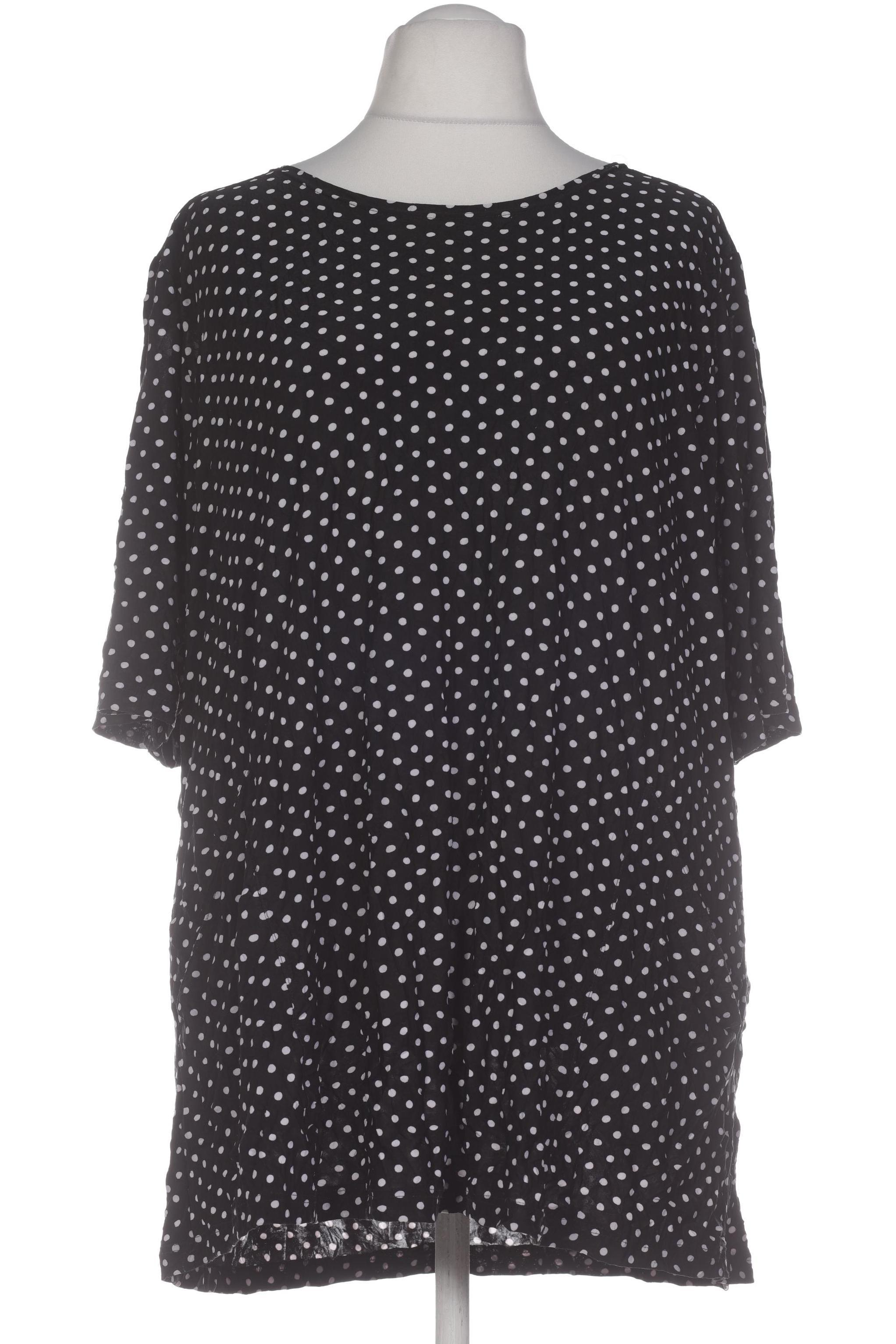 

Hopsack Damen Bluse, schwarz, Gr.