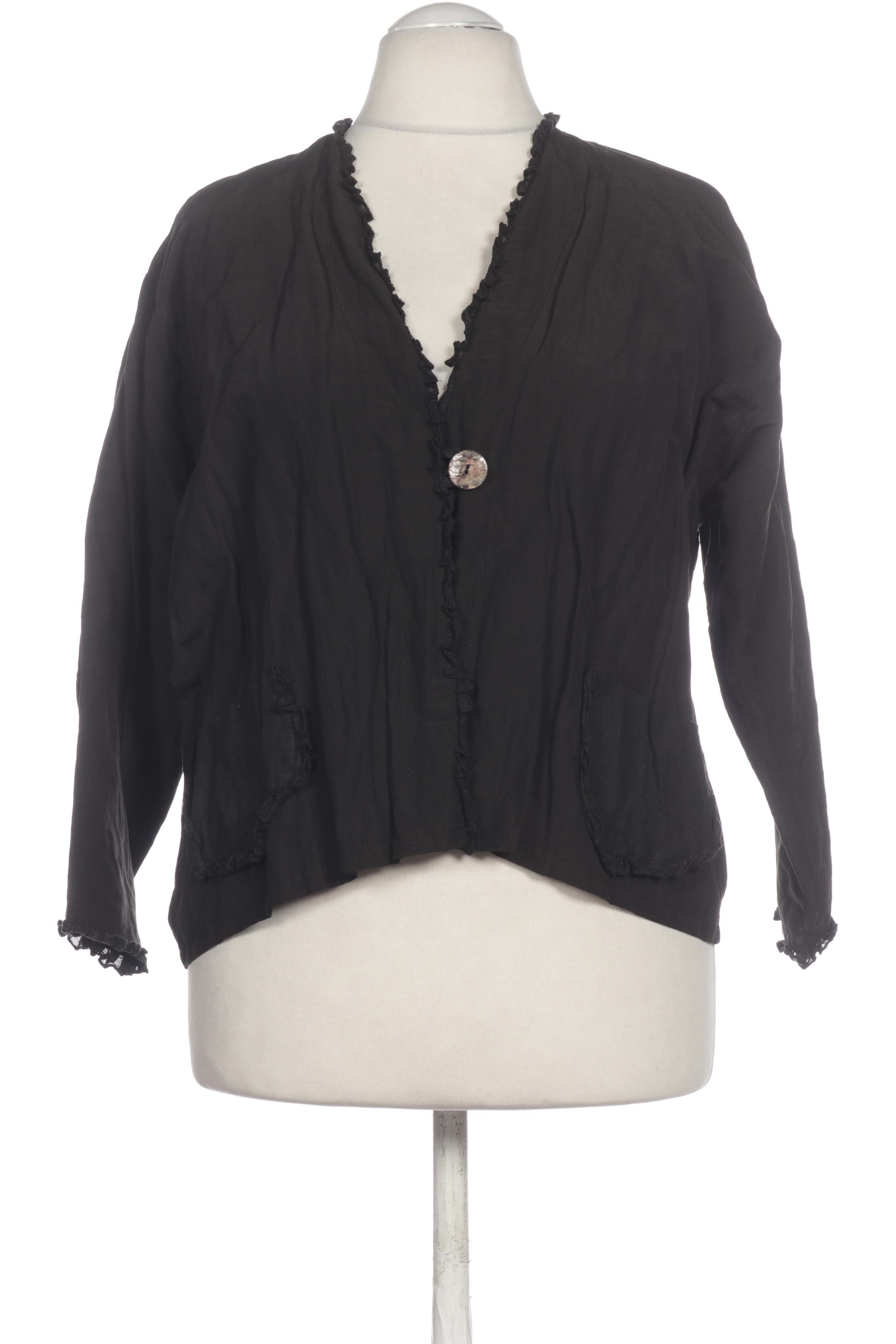 

Hopsack Damen Blazer, schwarz, Gr.