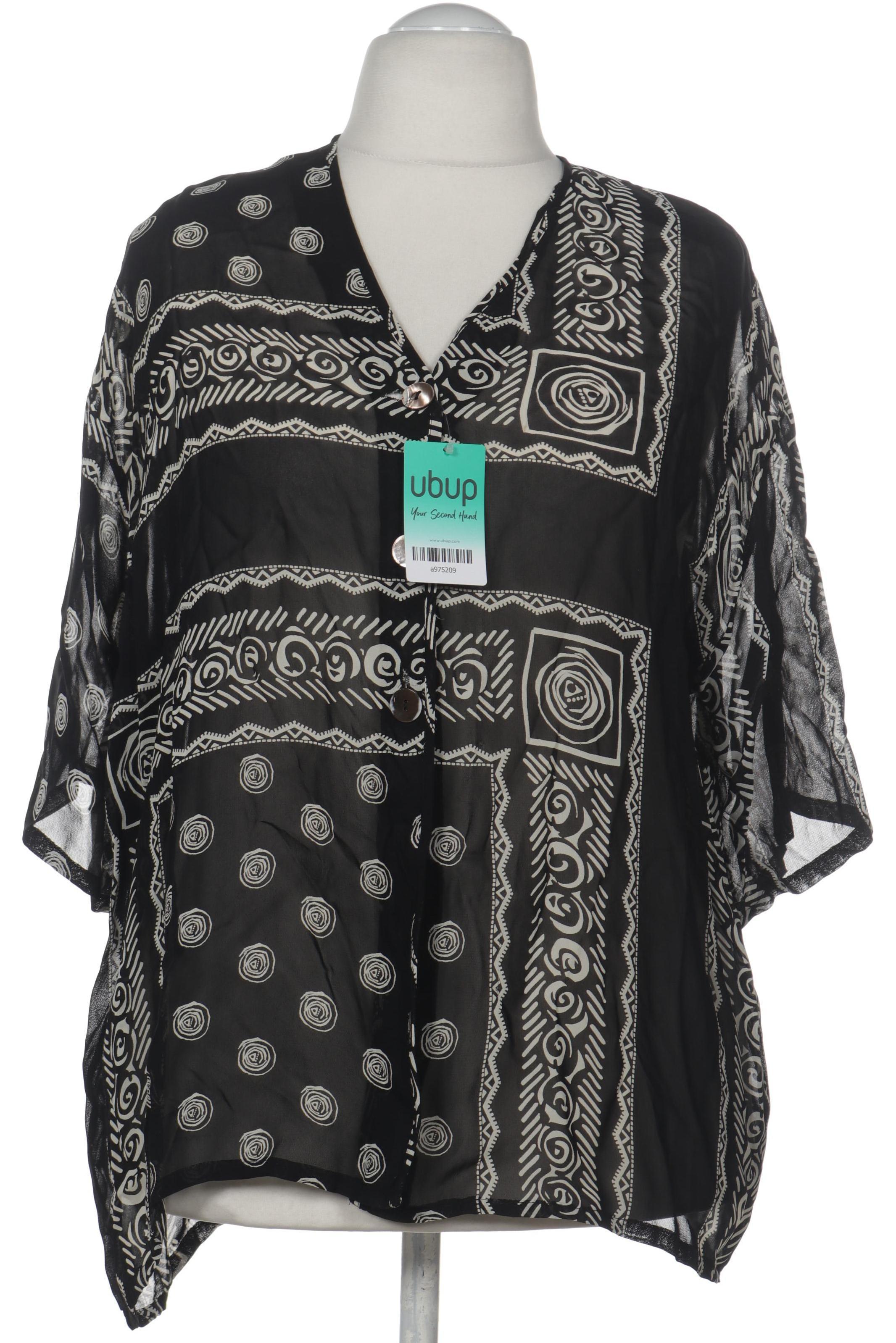 

Hopsack Damen Bluse, schwarz, Gr.