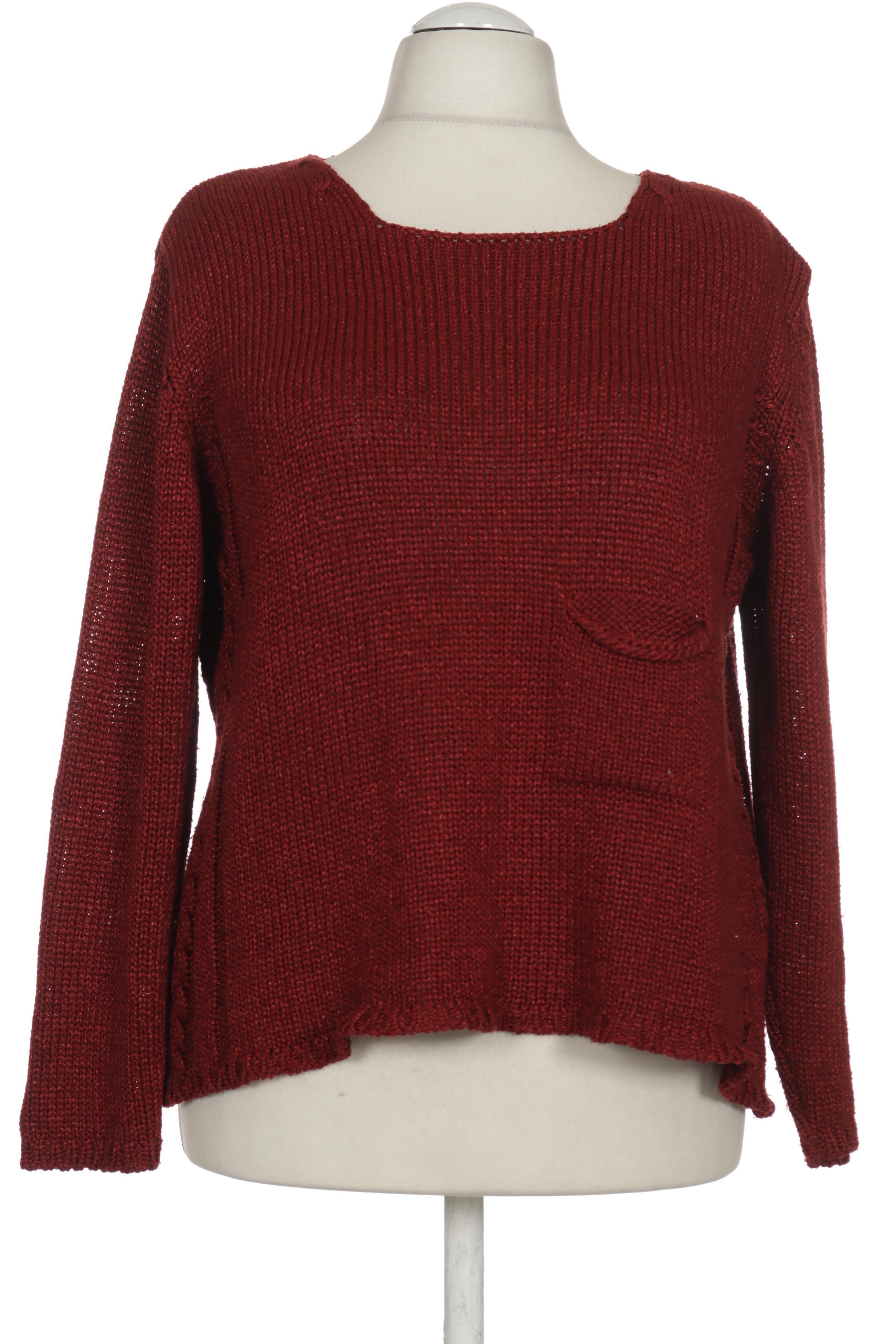 

Hopsack Damen Pullover, rot, Gr.