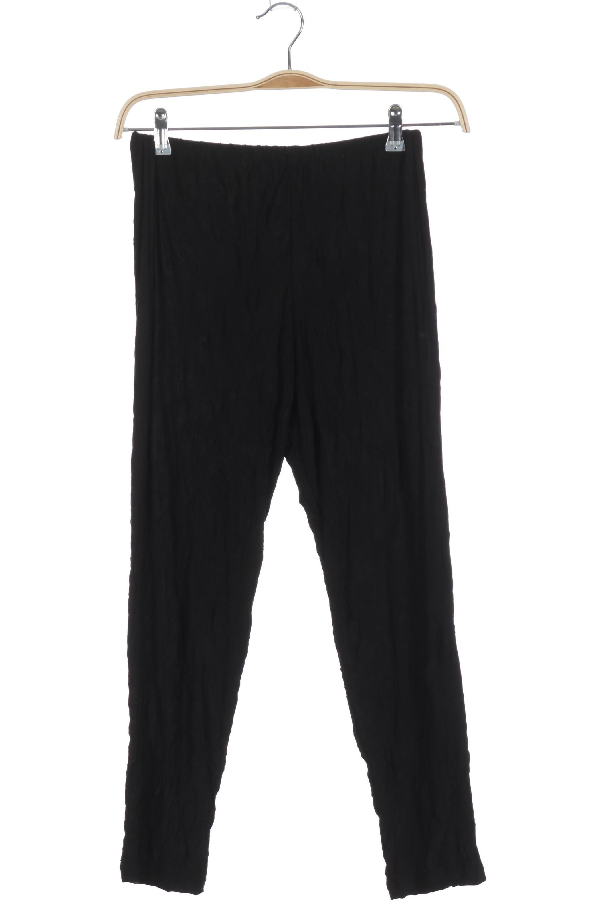 

Hopsack Damen Stoffhose, schwarz, Gr.
