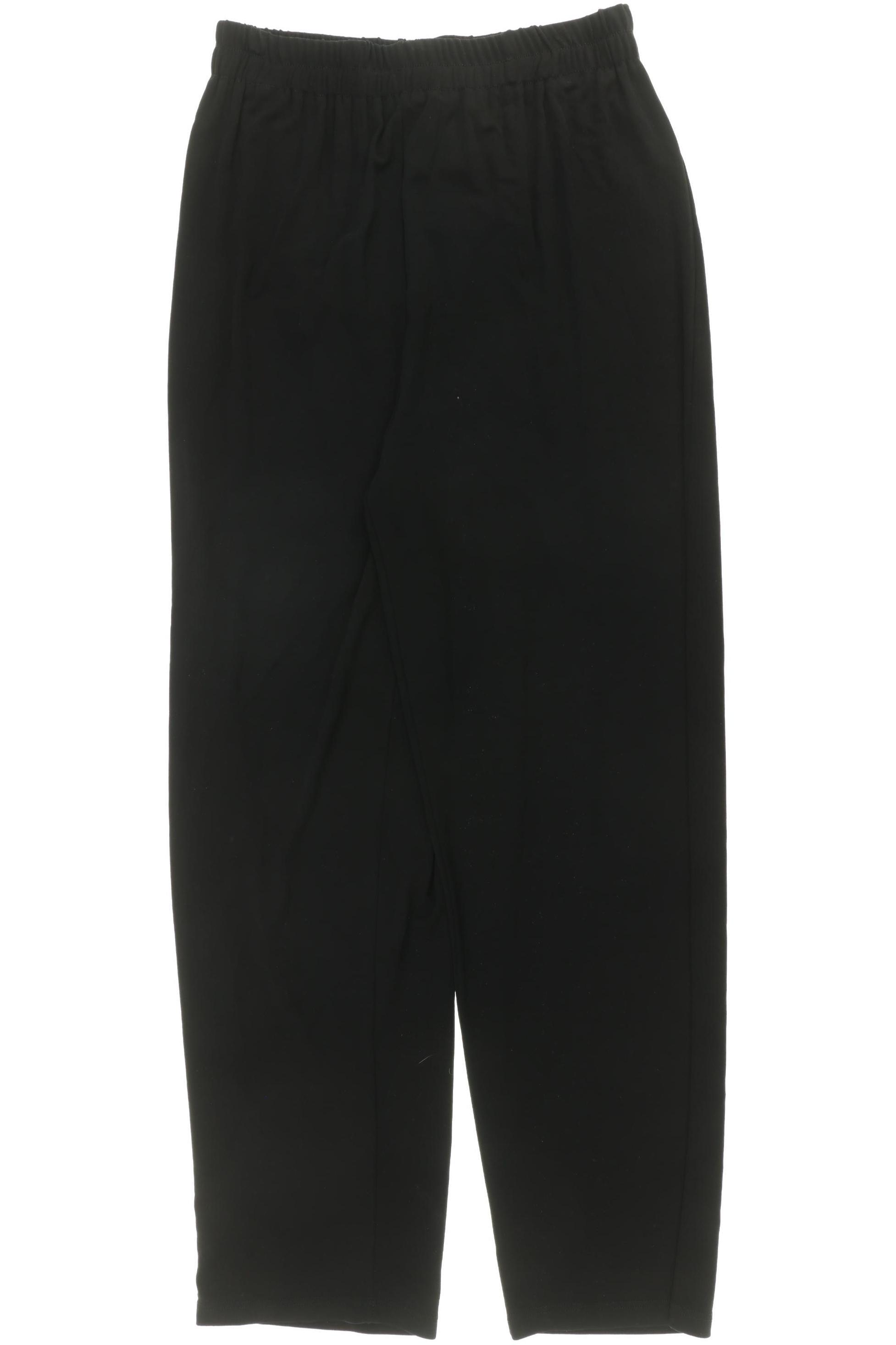 

Hopsack Damen Stoffhose, schwarz, Gr.