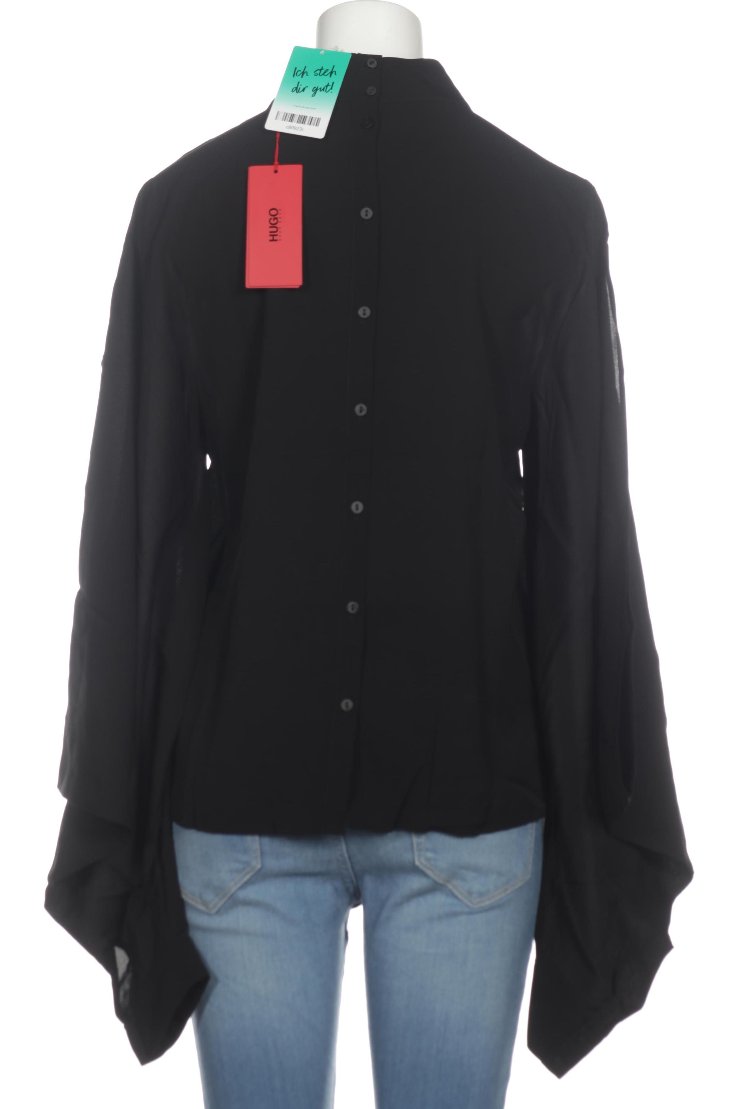 

Hugo by Hugo Boss Damen Bluse, schwarz, Gr. 34