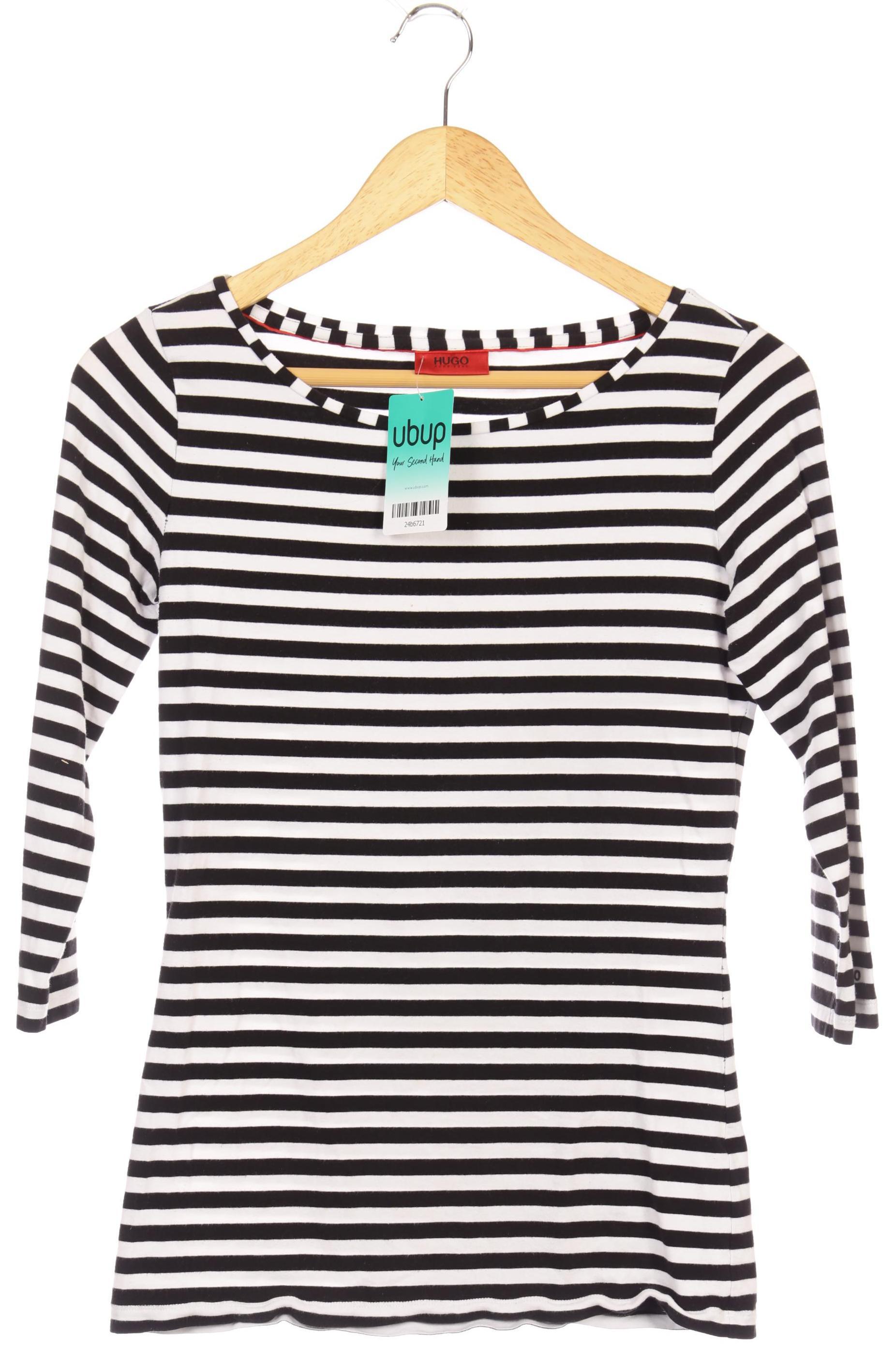 

Hugo by Hugo Boss Damen Langarmshirt, schwarz, Gr.