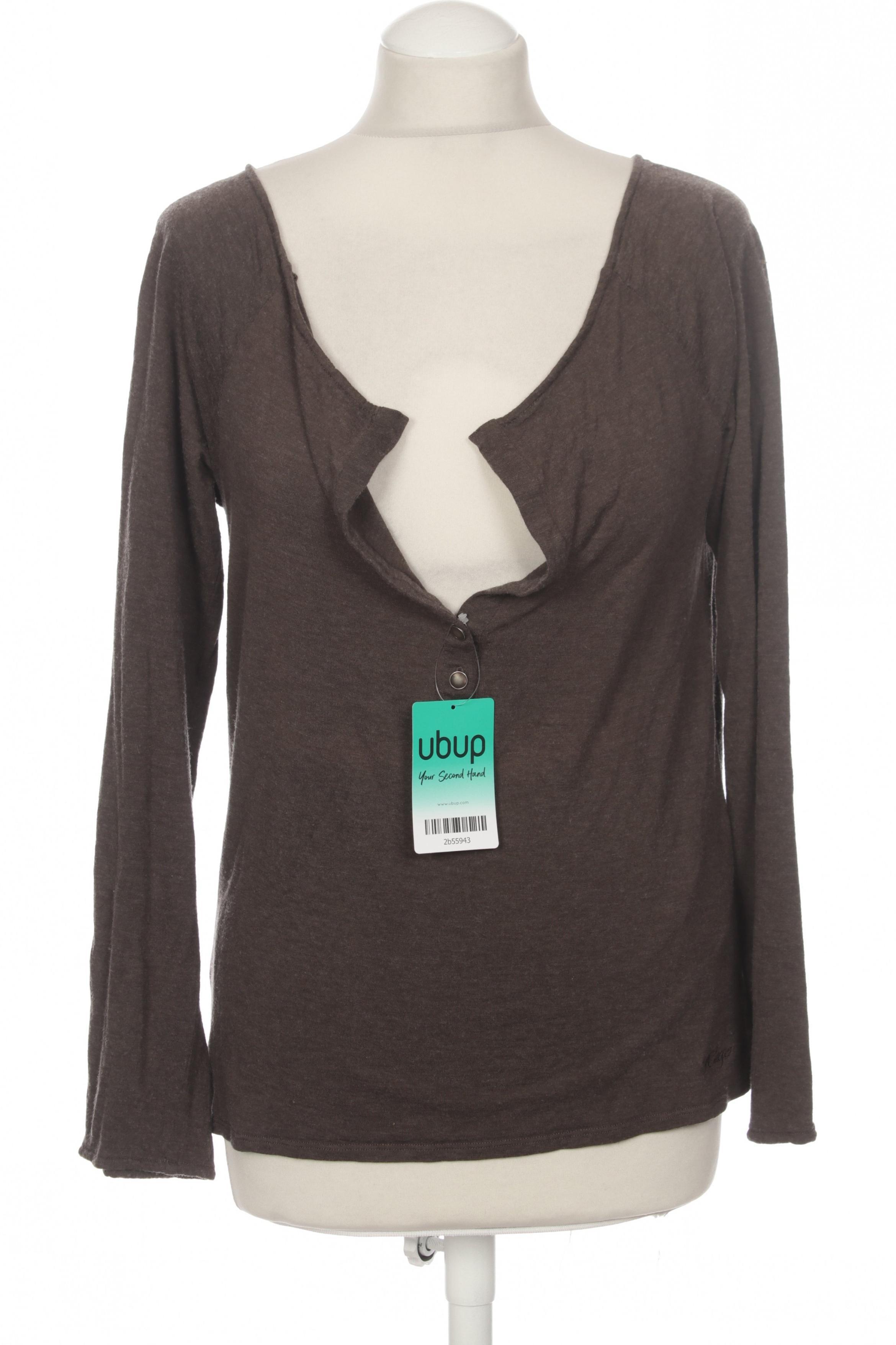 

Hugo by Hugo Boss Damen Langarmshirt, braun, Gr.