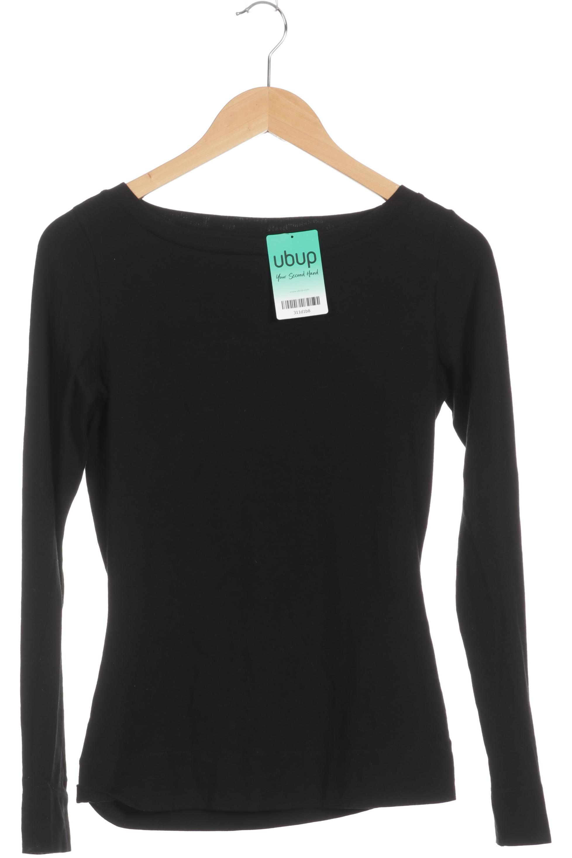 

Hugo by Hugo Boss Damen Langarmshirt, schwarz, Gr.