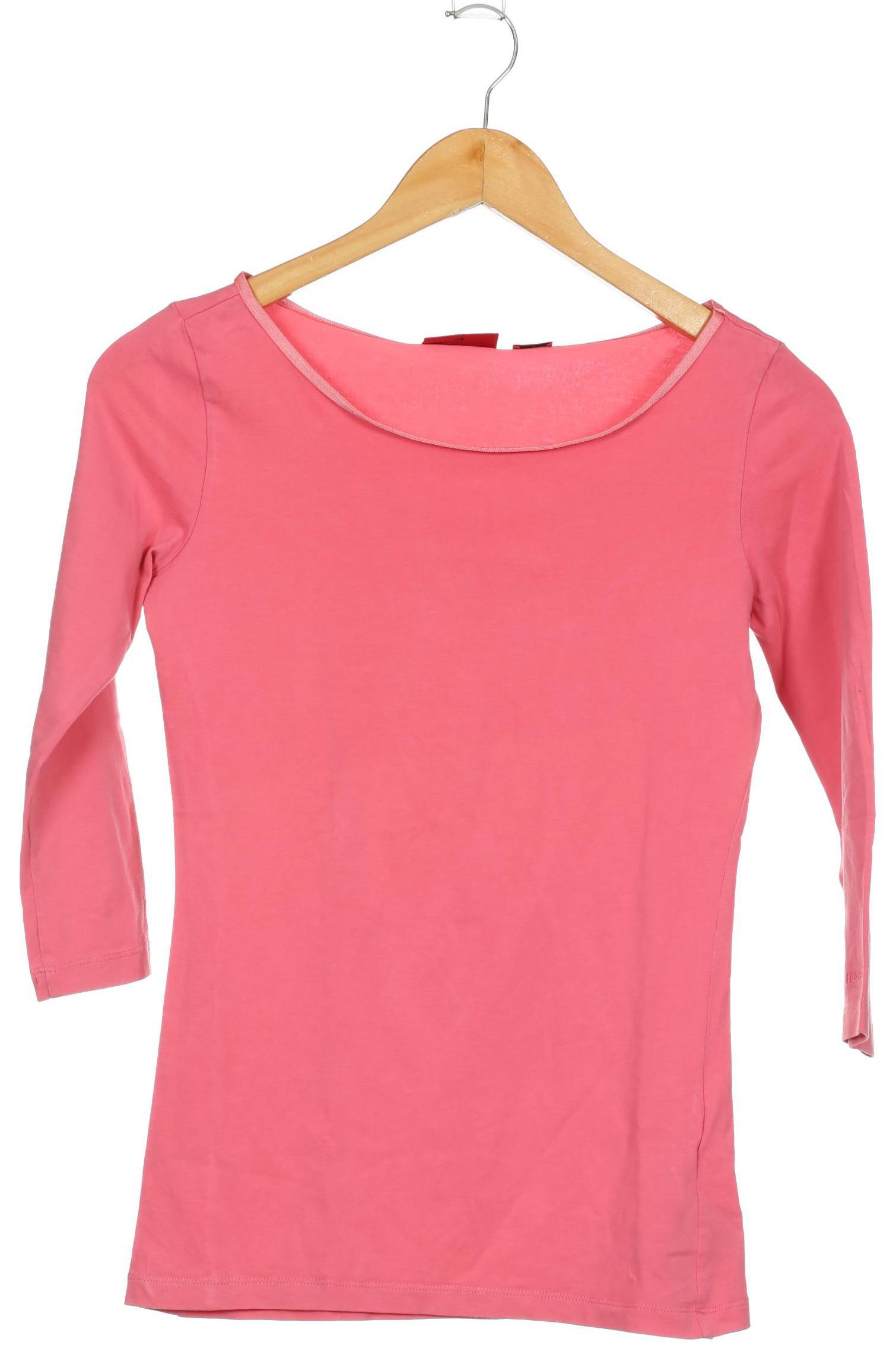 

Hugo by Hugo Boss Damen Langarmshirt, pink, Gr.