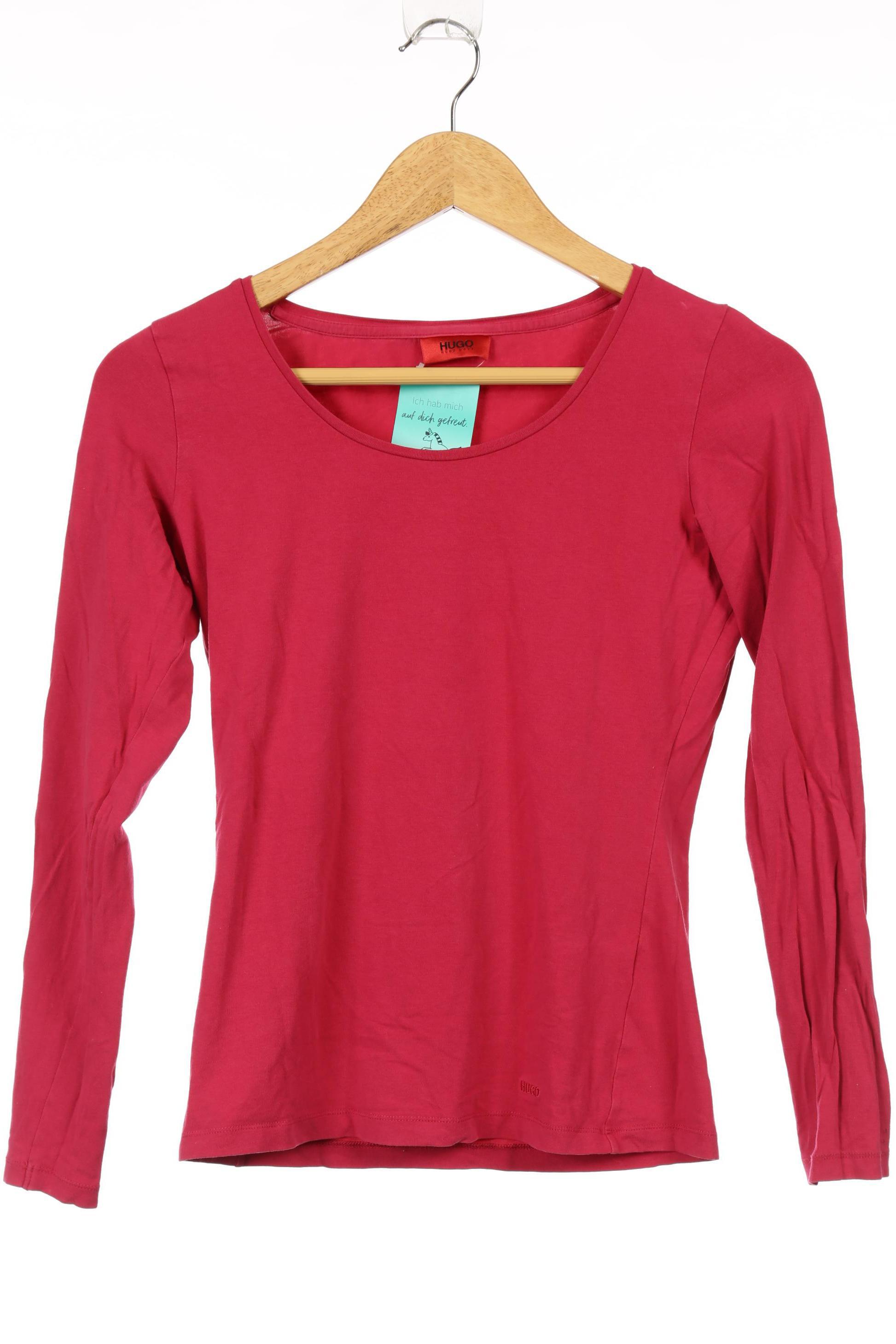 

Hugo by Hugo Boss Damen Langarmshirt, pink, Gr.