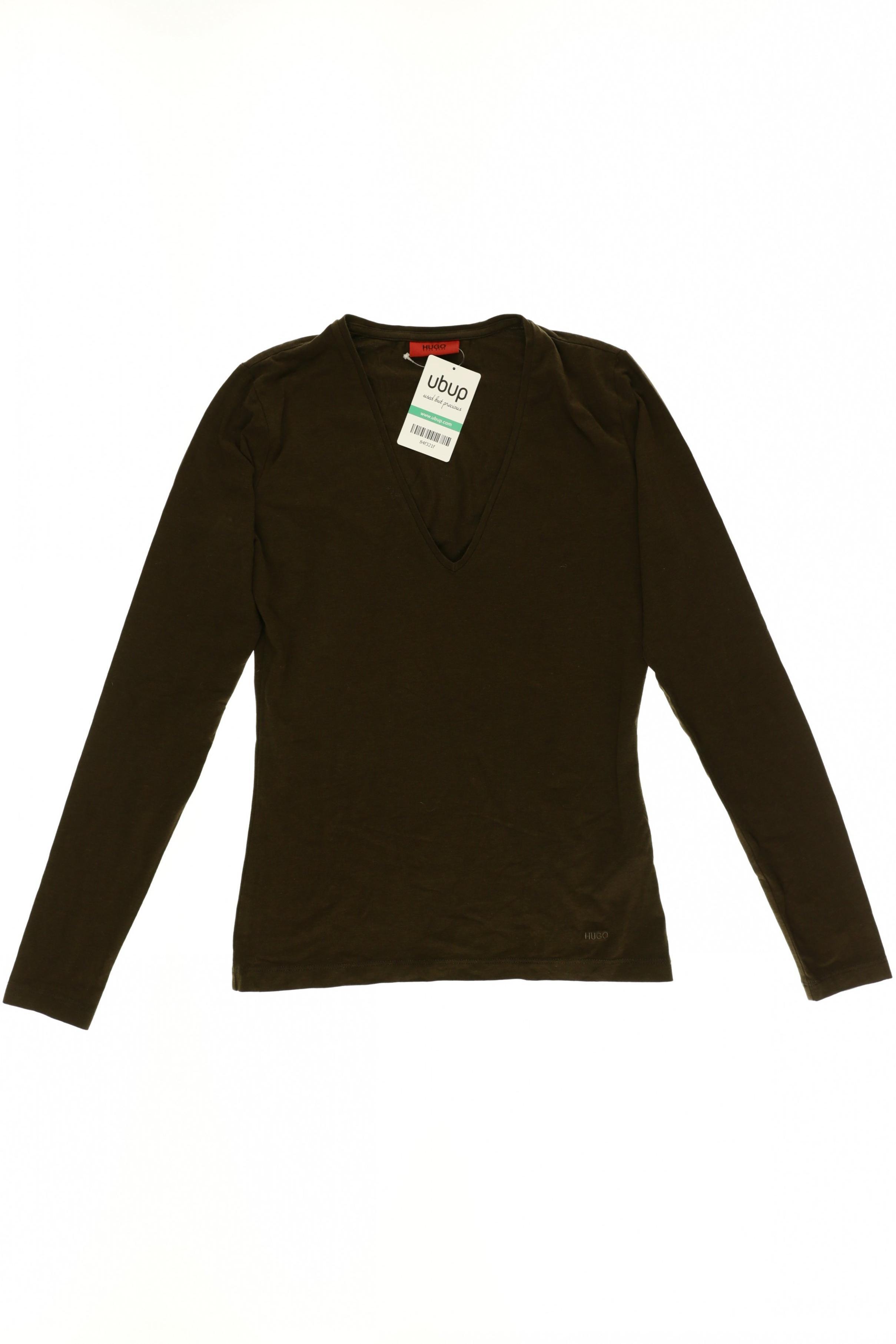 

Hugo by Hugo Boss Damen Langarmshirt, braun, Gr.