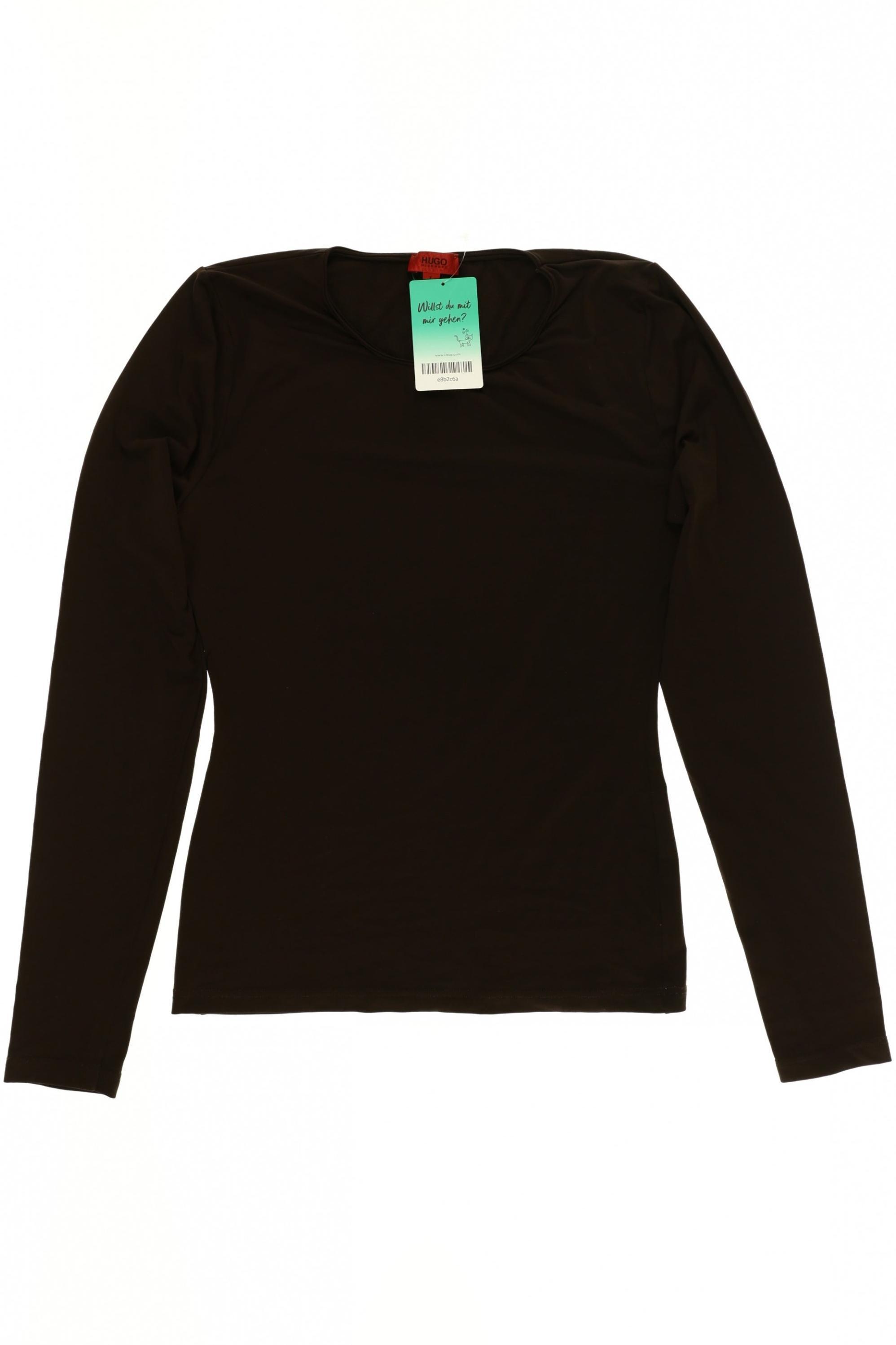 

Hugo by Hugo Boss Damen Langarmshirt, braun, Gr.