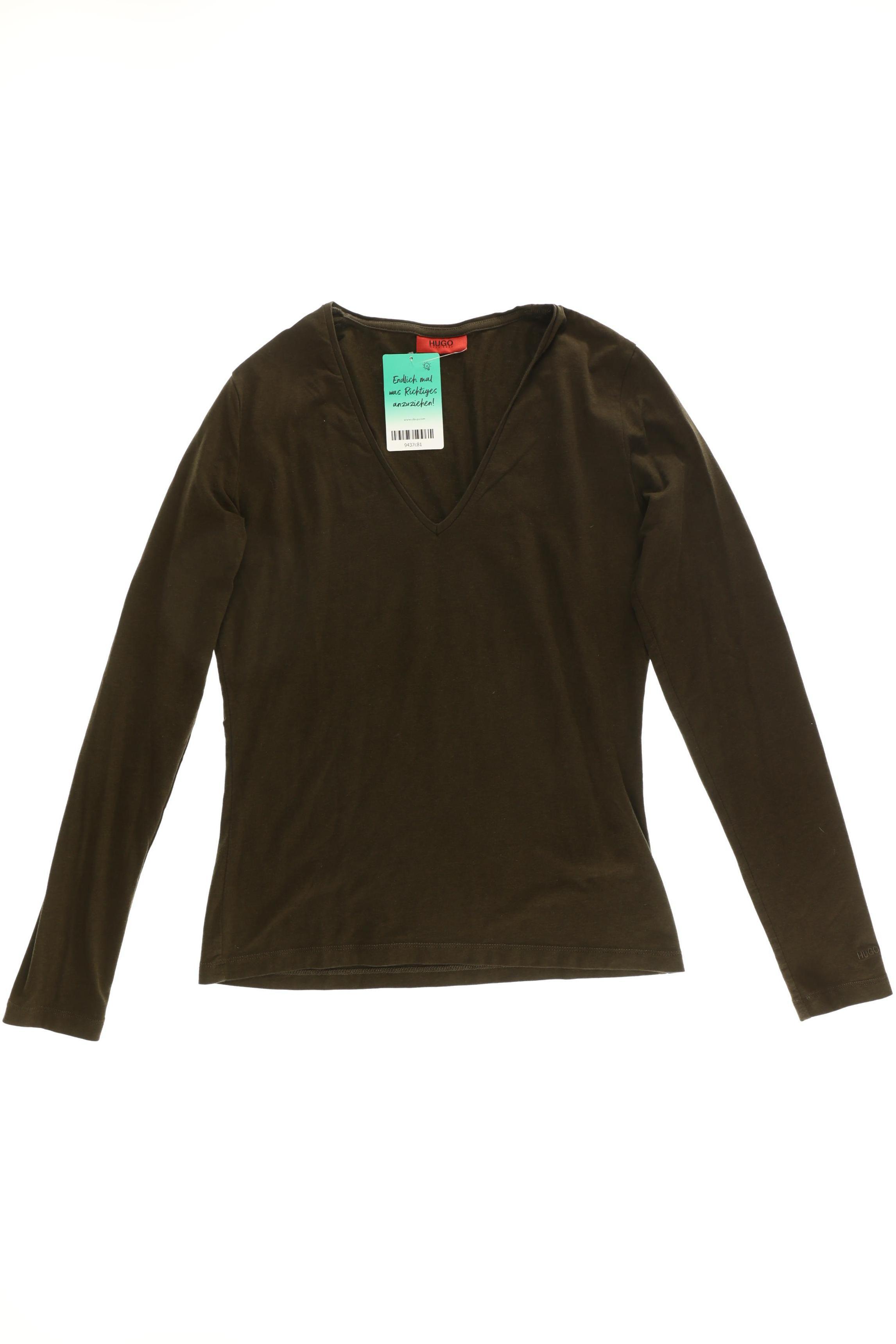 

Hugo by Hugo Boss Damen Langarmshirt, braun, Gr.
