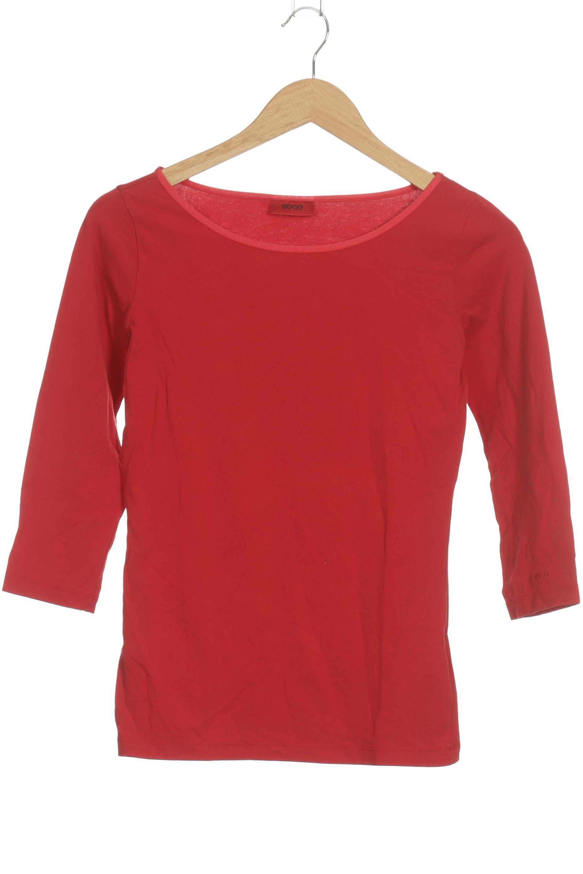 

Hugo by Hugo Boss Damen Langarmshirt, rot, Gr.