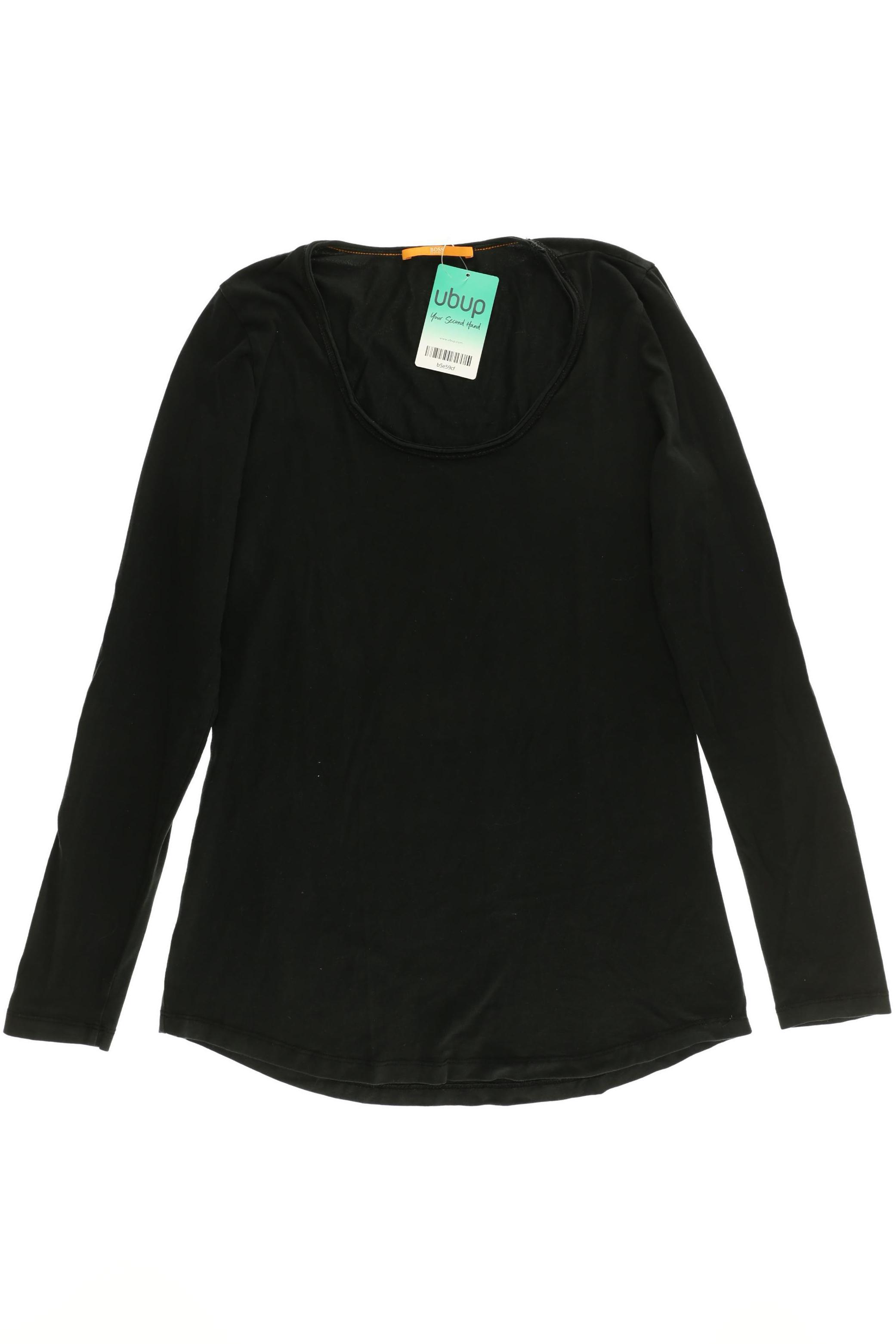 

Boss Orange Damen Langarmshirt, schwarz, Gr.