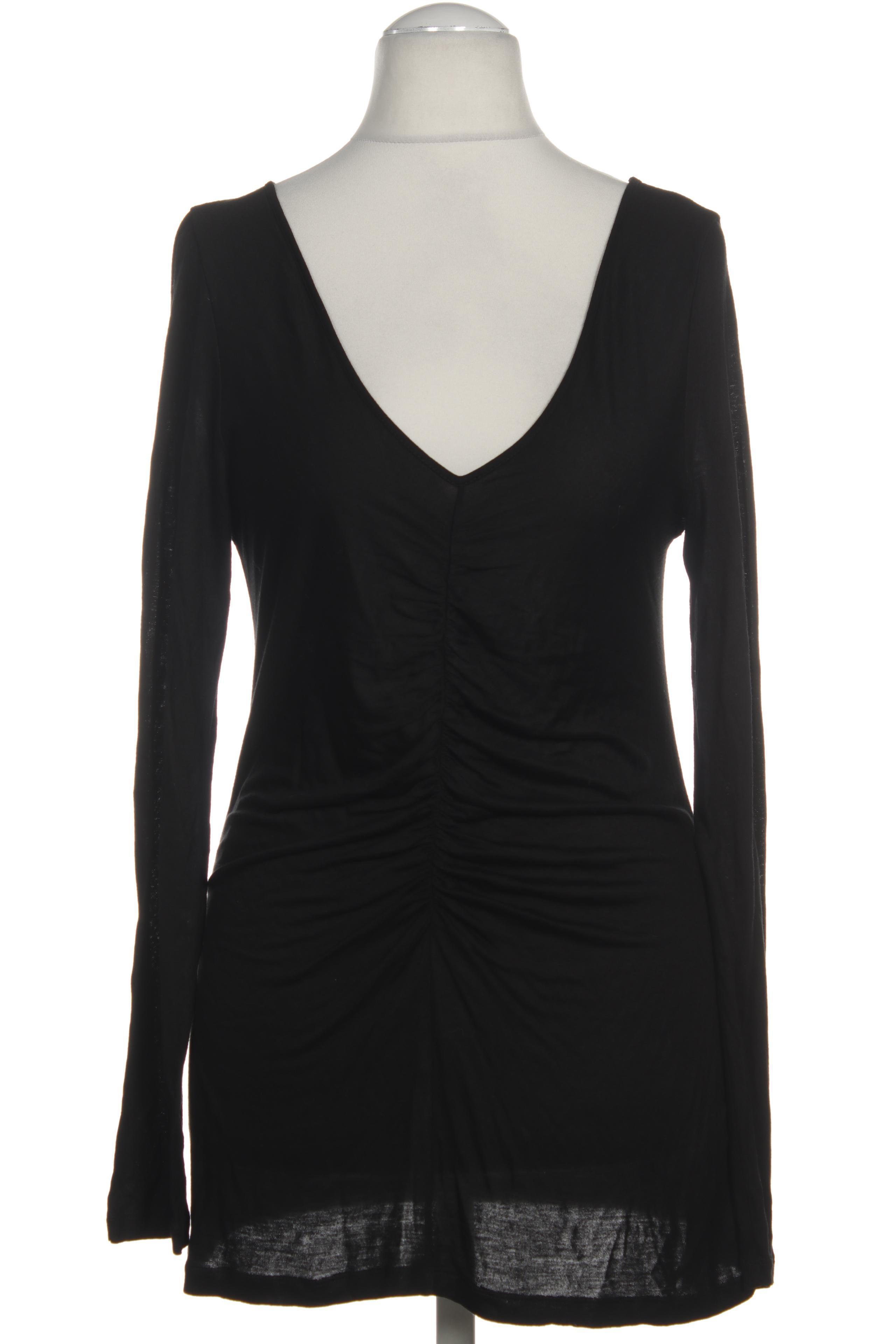 

Hugo by Hugo Boss Damen Langarmshirt, schwarz, Gr.