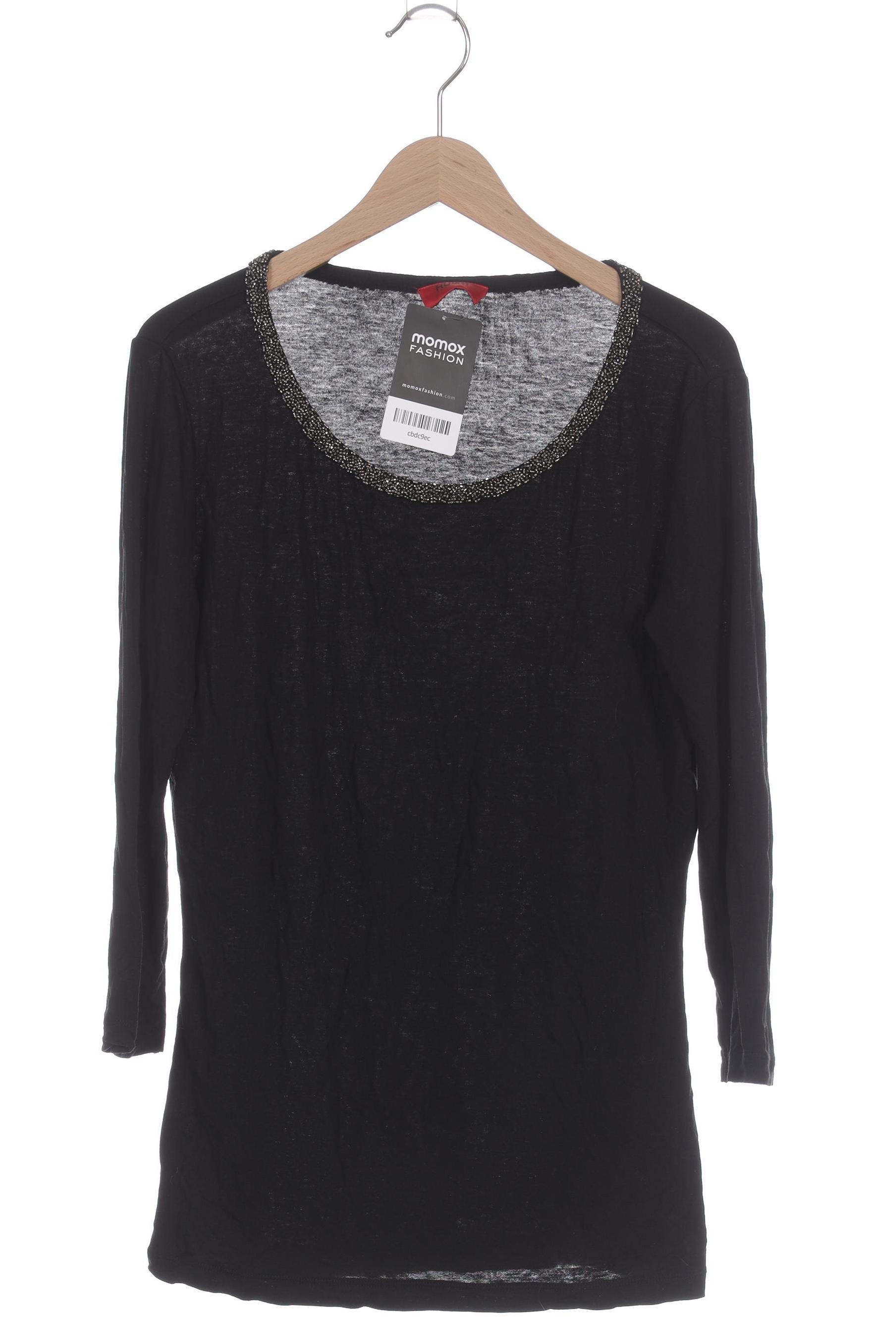 

Hugo by Hugo Boss Damen Langarmshirt, schwarz, Gr.