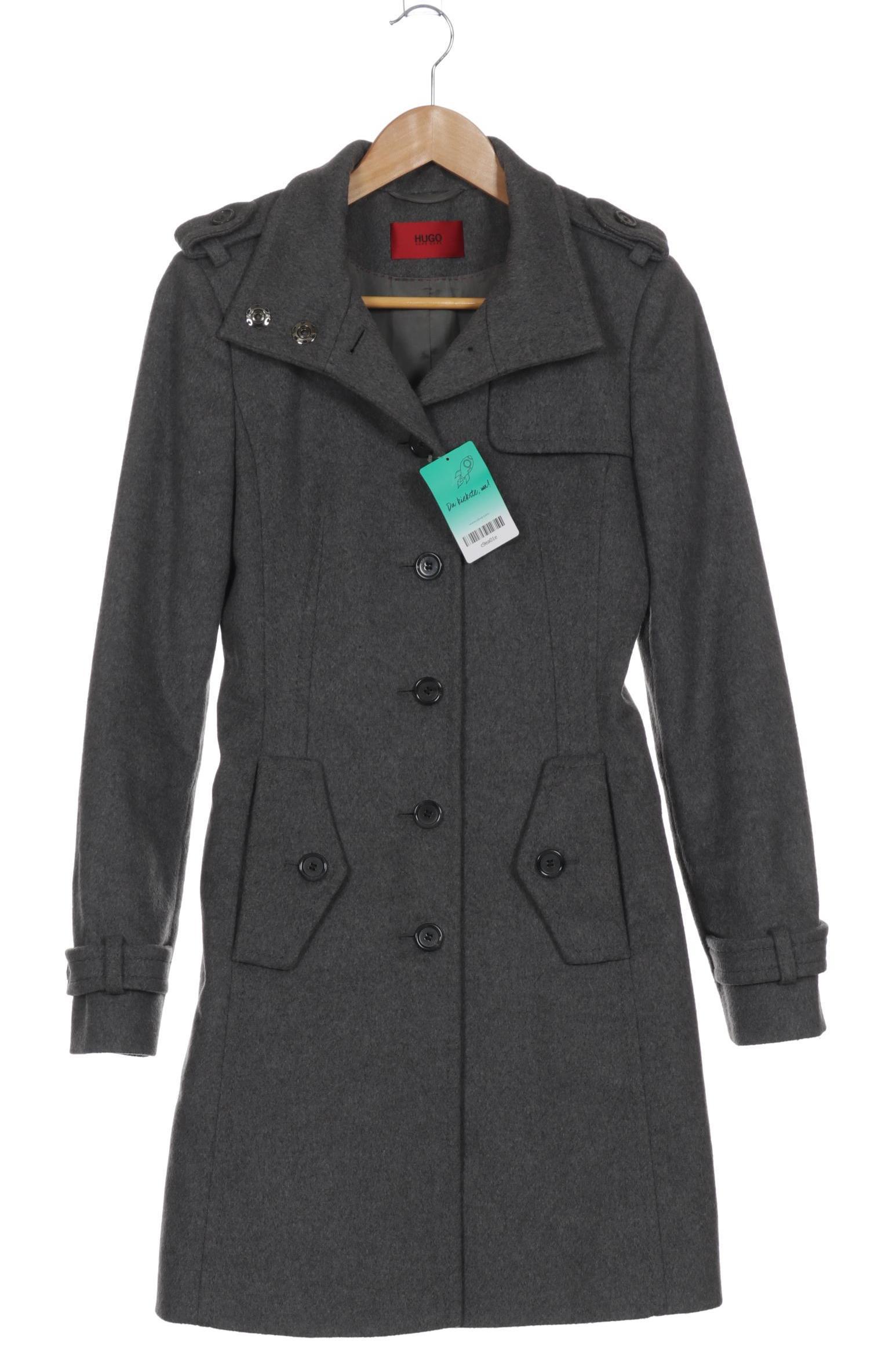 

Hugo by Hugo Boss Damen Mantel, grau, Gr. 34